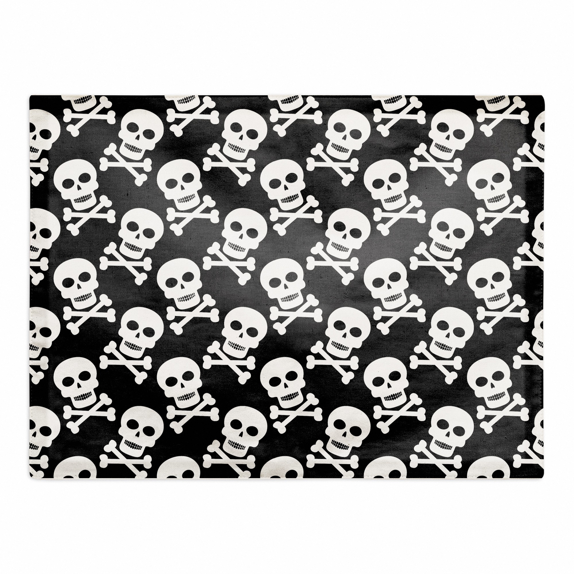 Skull Pattern 18x14 Poly Twill Placemat