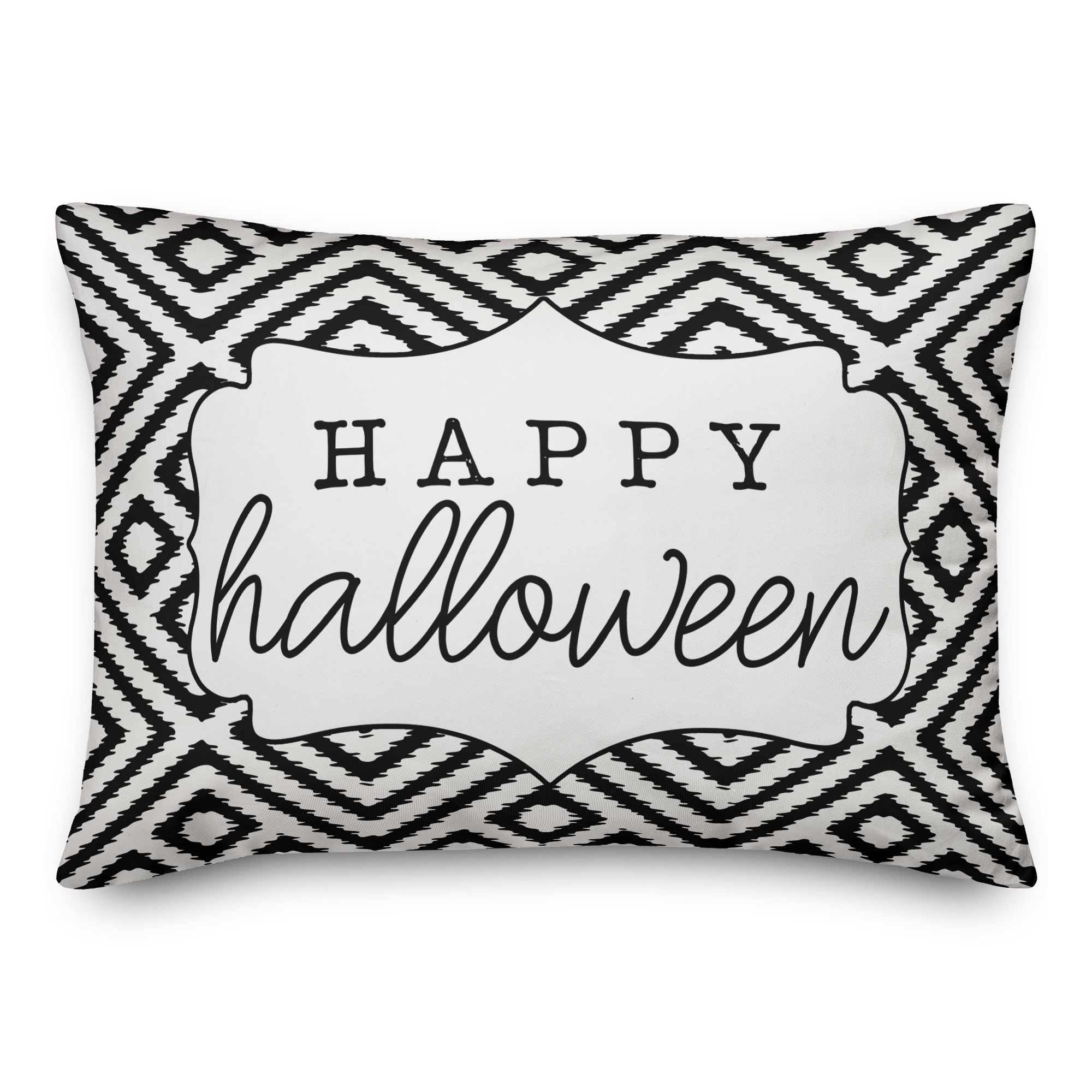 Happy Halloween 14x20 Spun Poly Pillow Cover