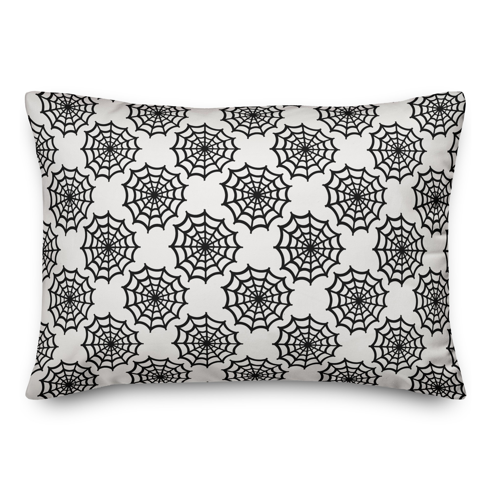 Spiderweb Pattern 14x20 Spun Poly Pillow Cover