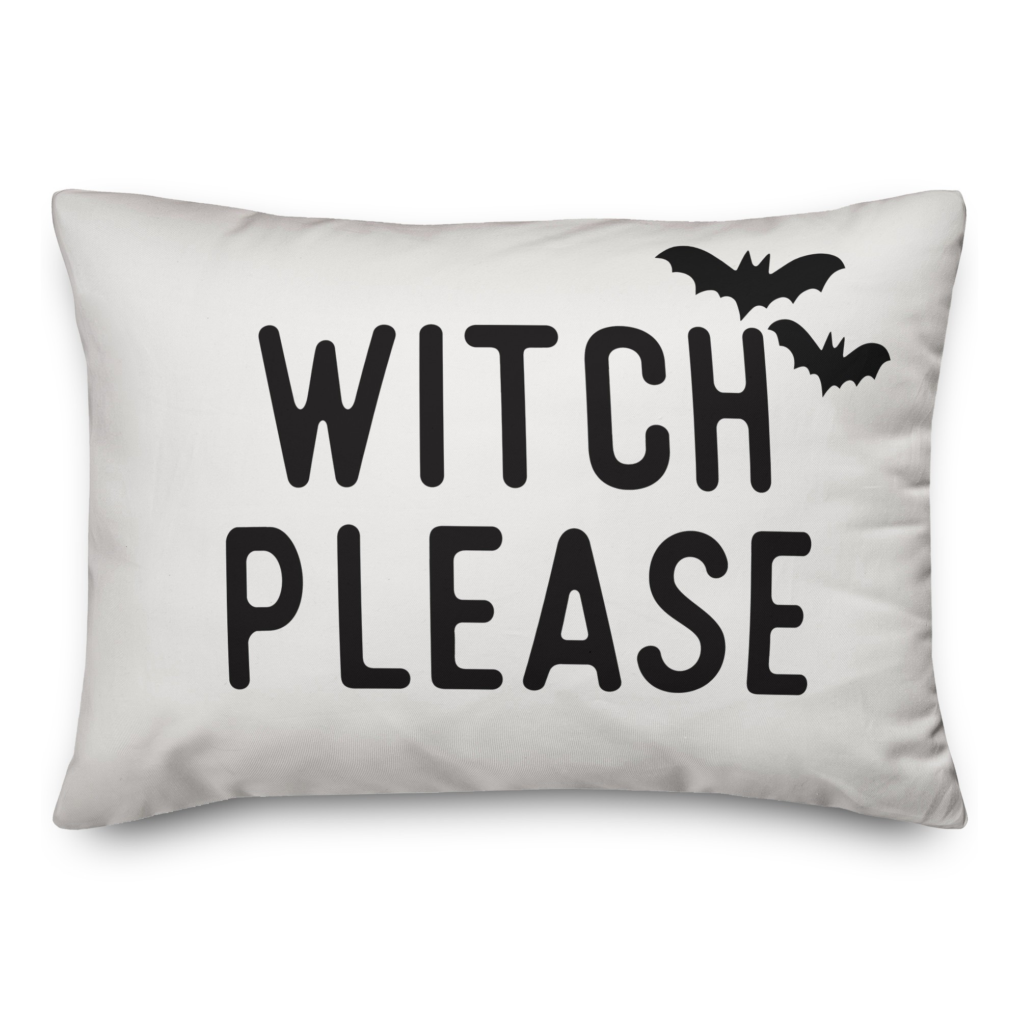 Witch Please 14x20 Spun Poly Pillow Cover