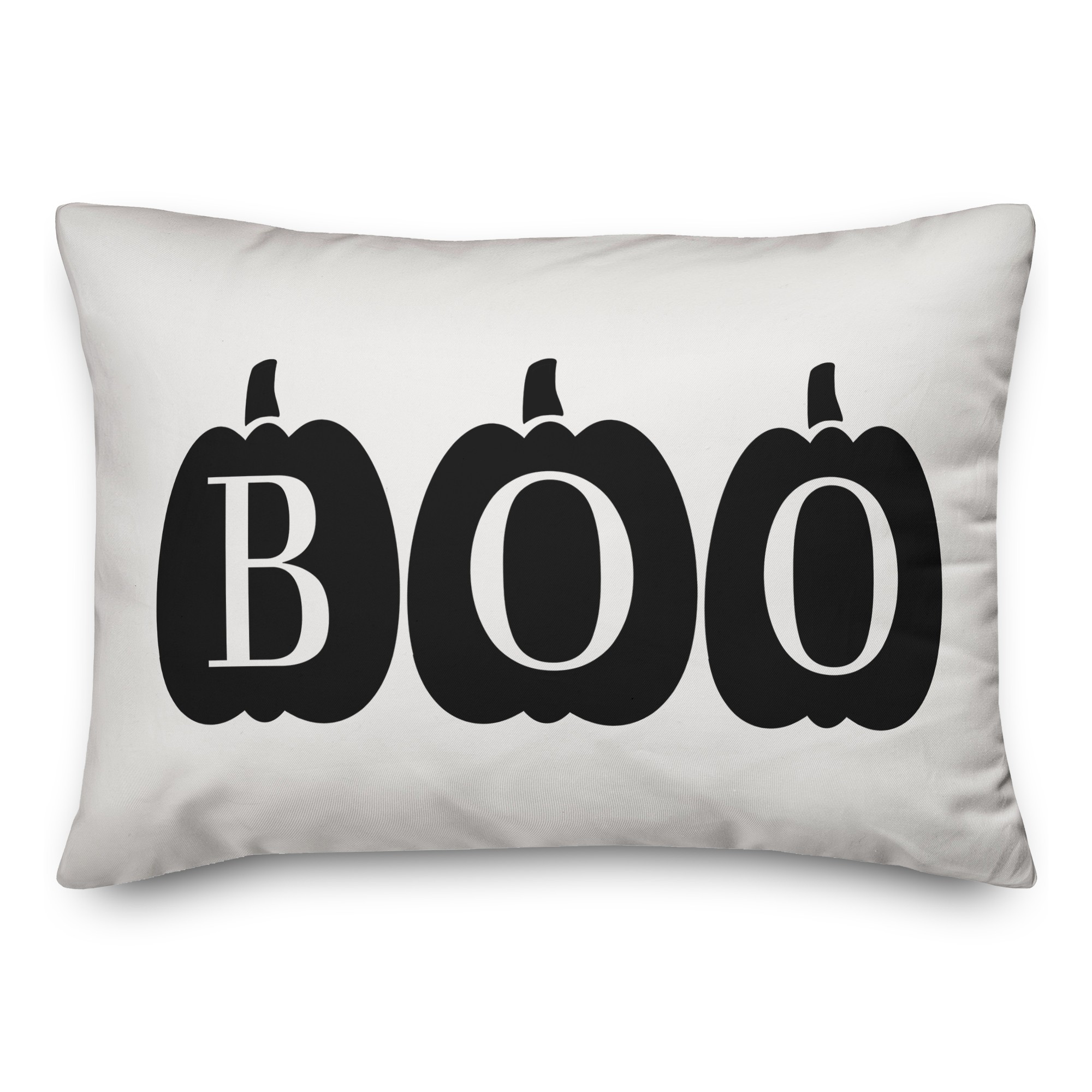 Boo Pumpkins 14x20 Spun Poly Pillow Cover