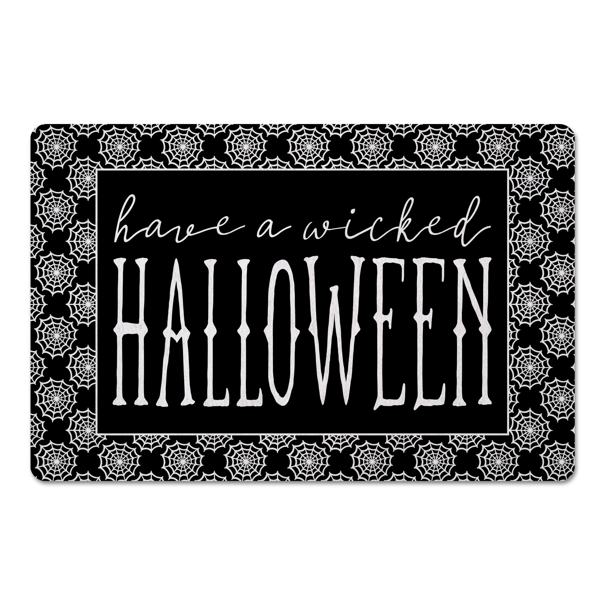 Have a Wicked Halloween 27x18 Floor Mat