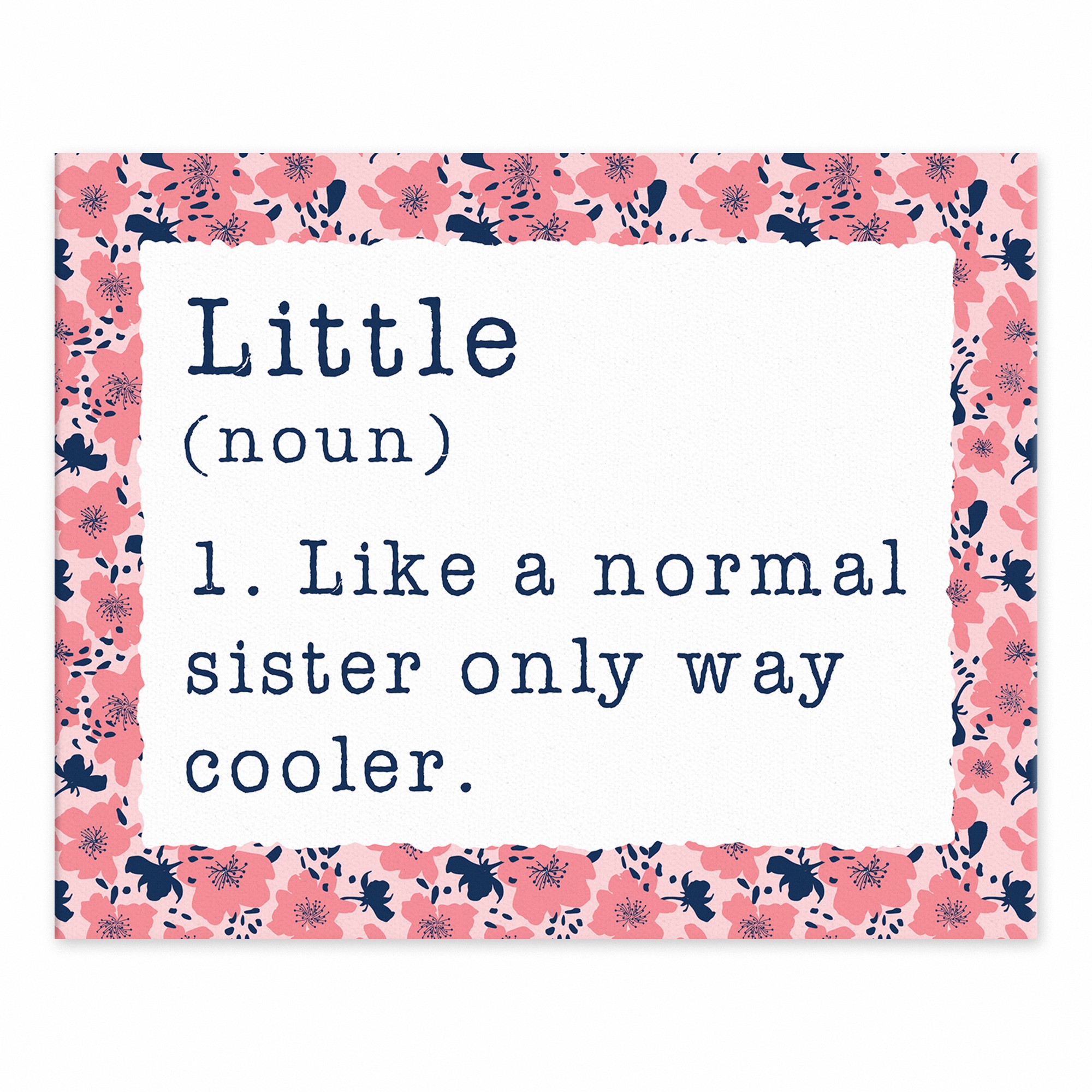Little Definition 8x10 Tabletop Canvas