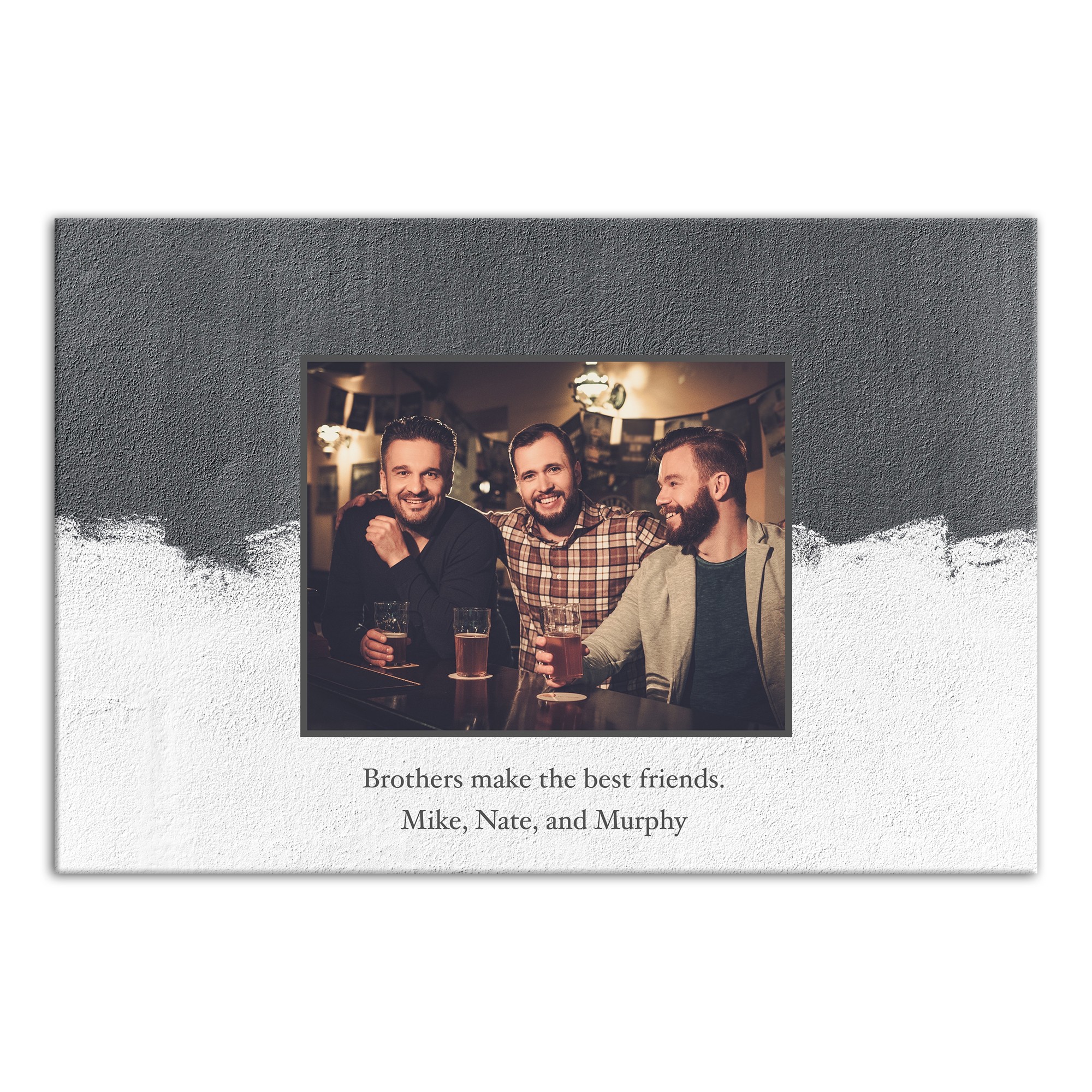 Abstract Background Photoframe 12x18 Personalized Canvas Wall Art