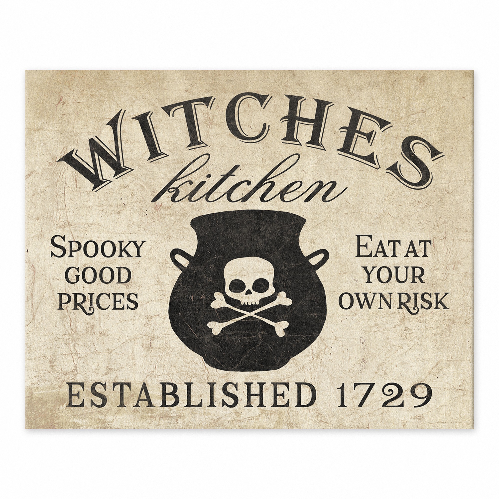 Witches Kitchen 8x10 Tabletop Canvas