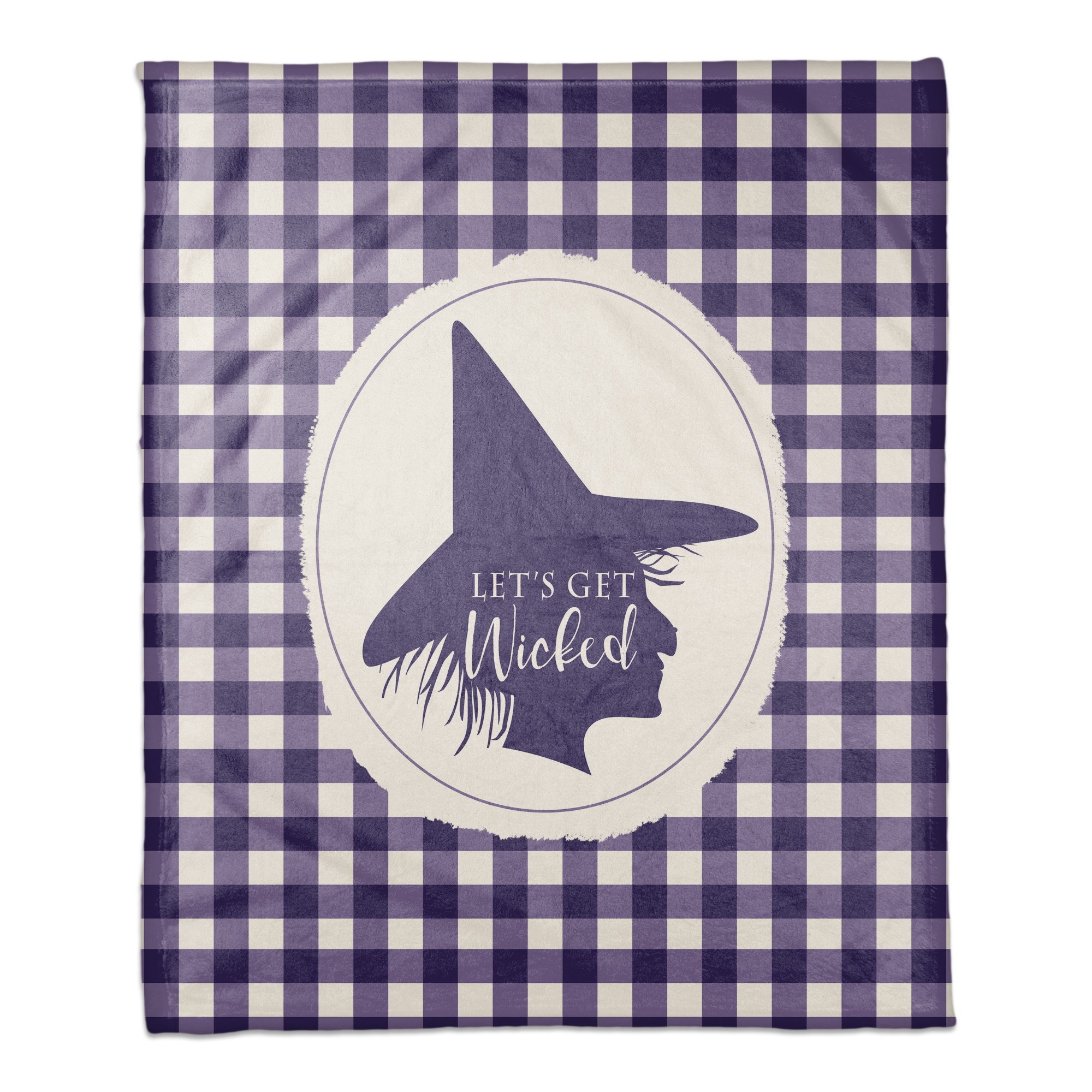 Let's get Wicked 50x60 Coral Fleece Blanket