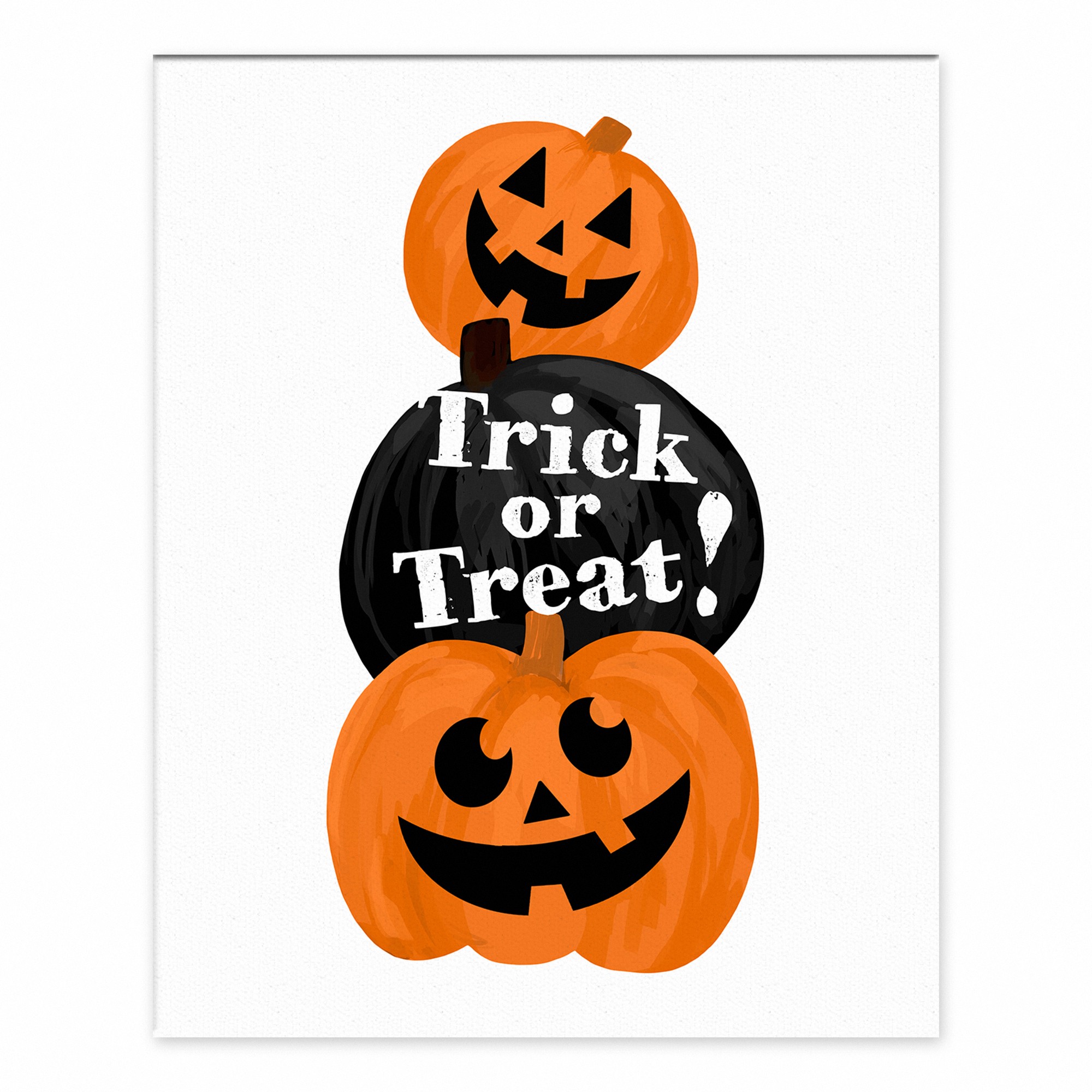 Trick or Treat 8x10 Tabletop Canvas