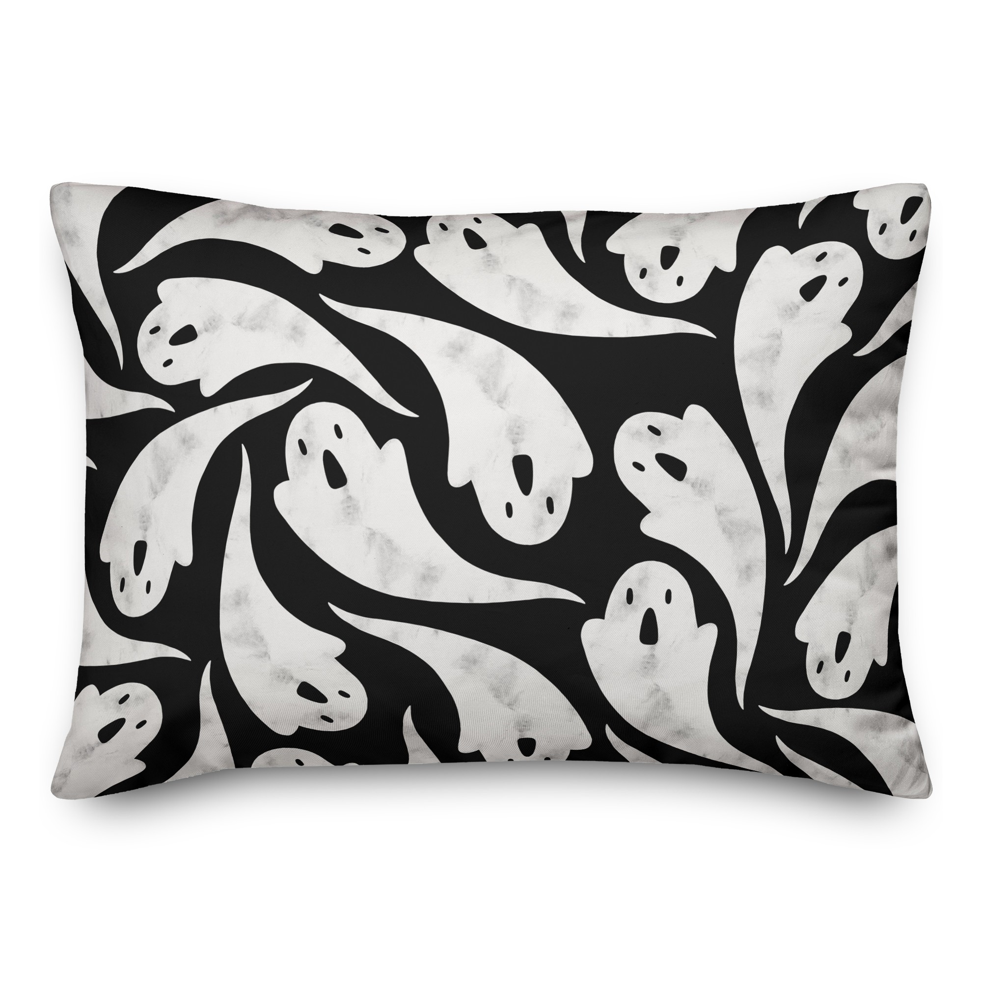 Ghost Pattern Pillow