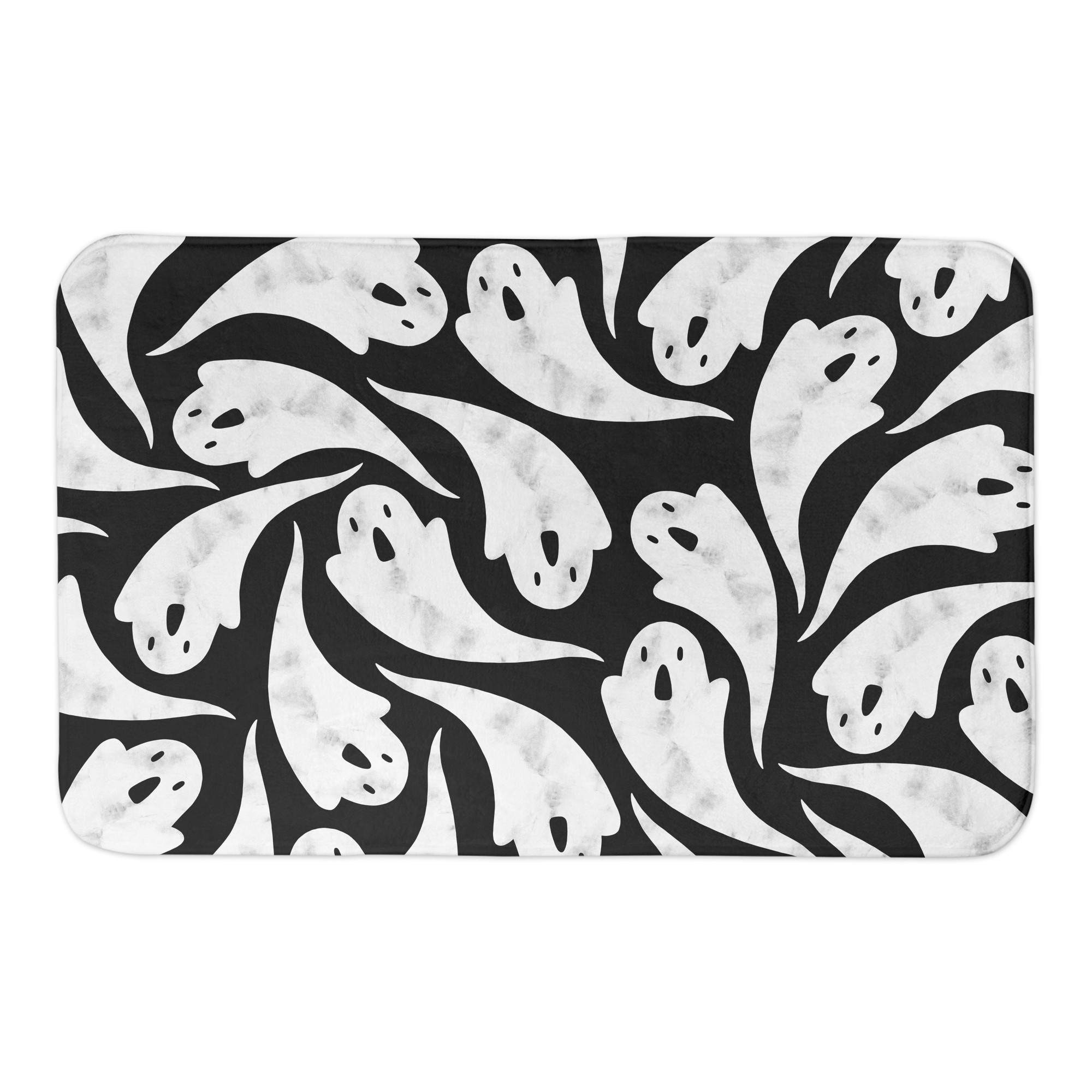 Spooky Ghosts 34x21 Bath Mat