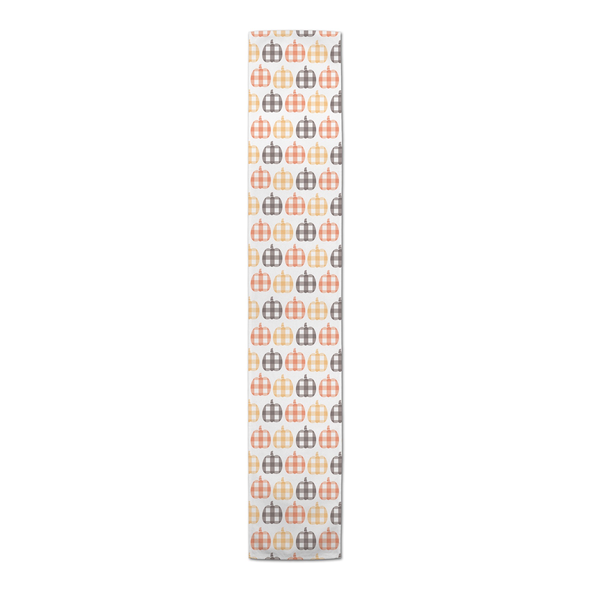 Plaid Pumpkin Pattern Runner