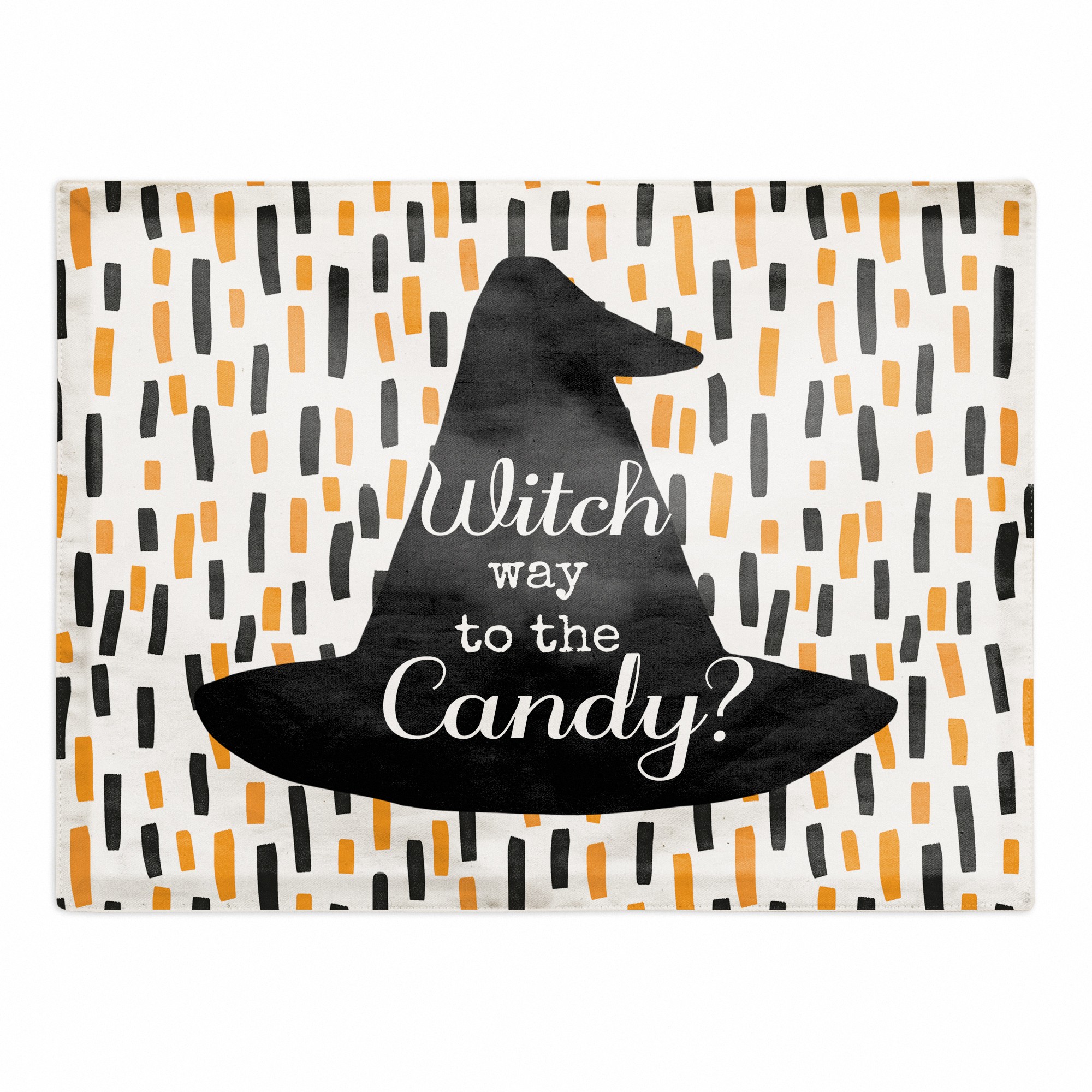 Witch Way to the Candy? 18x14 Poly Twill Placemat