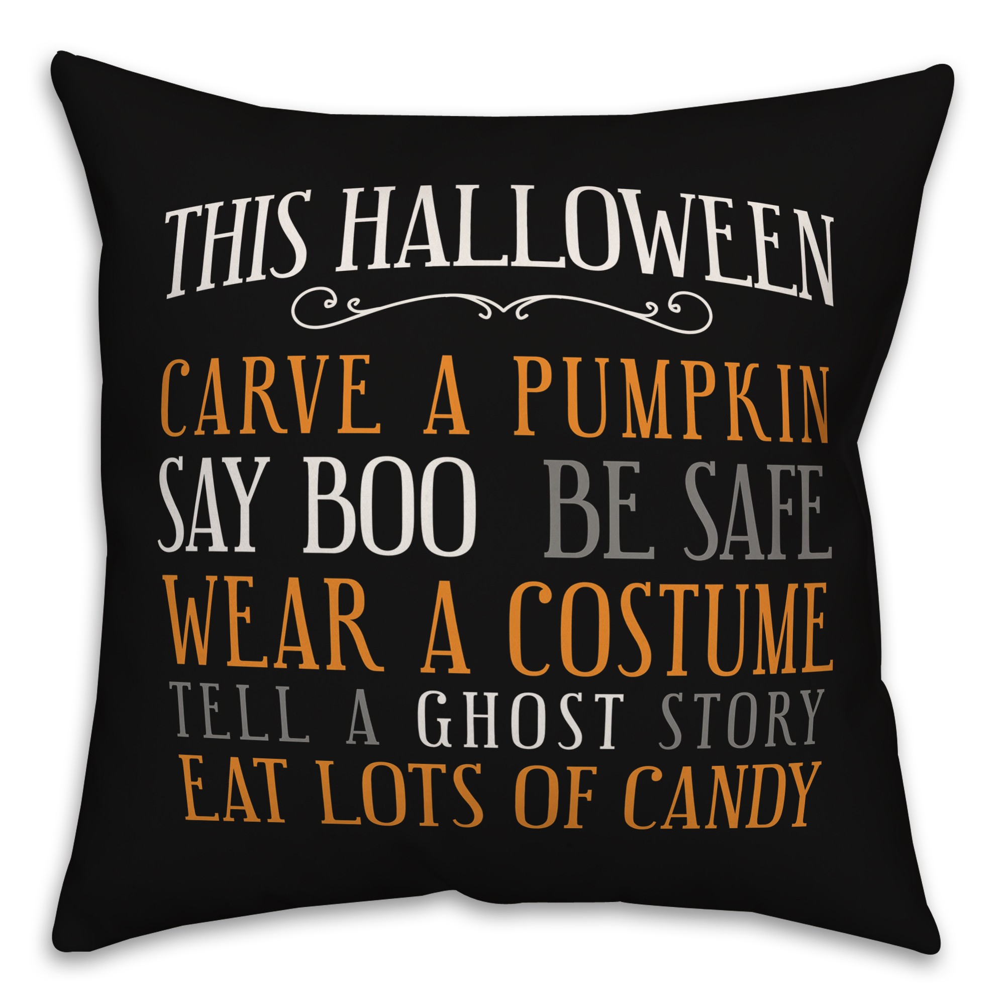 Halloween Rules Pillow