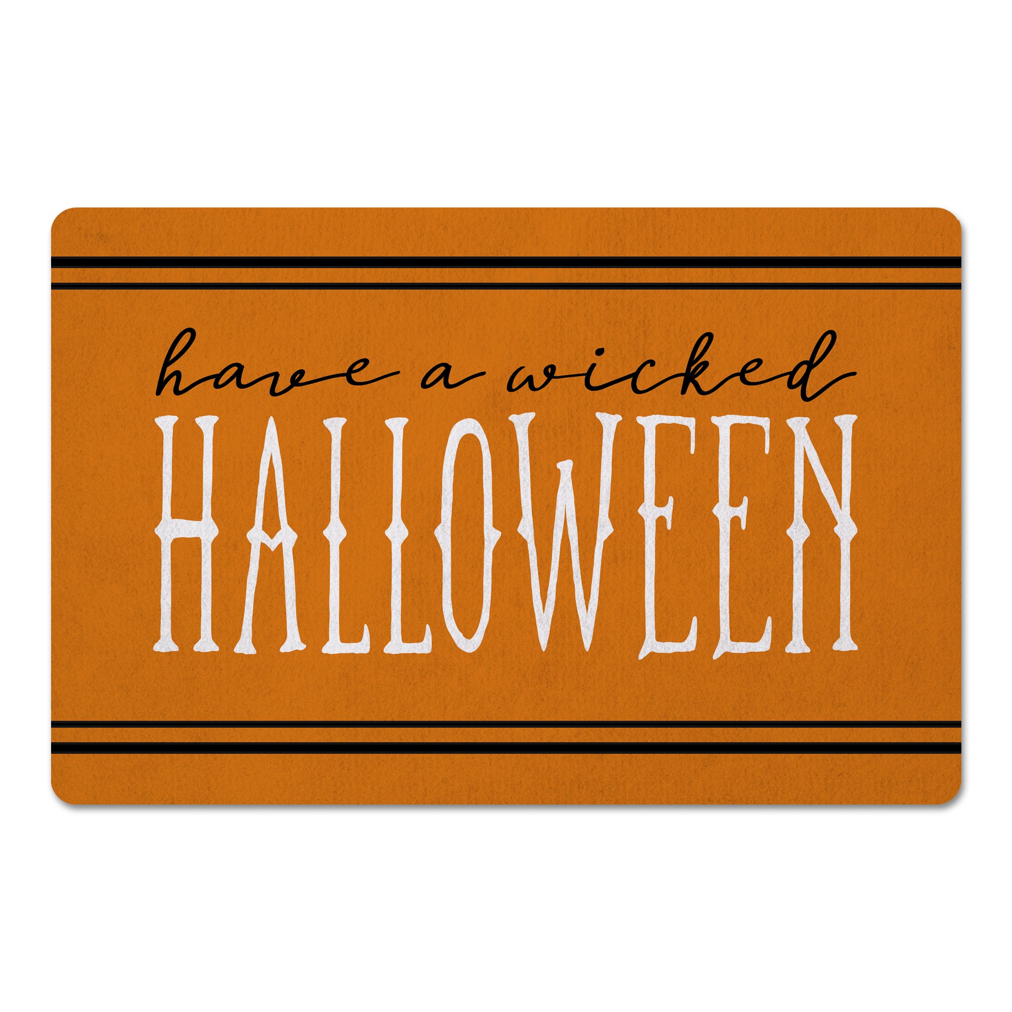 Have a Wicked Halloween 27x18 Floor Mat