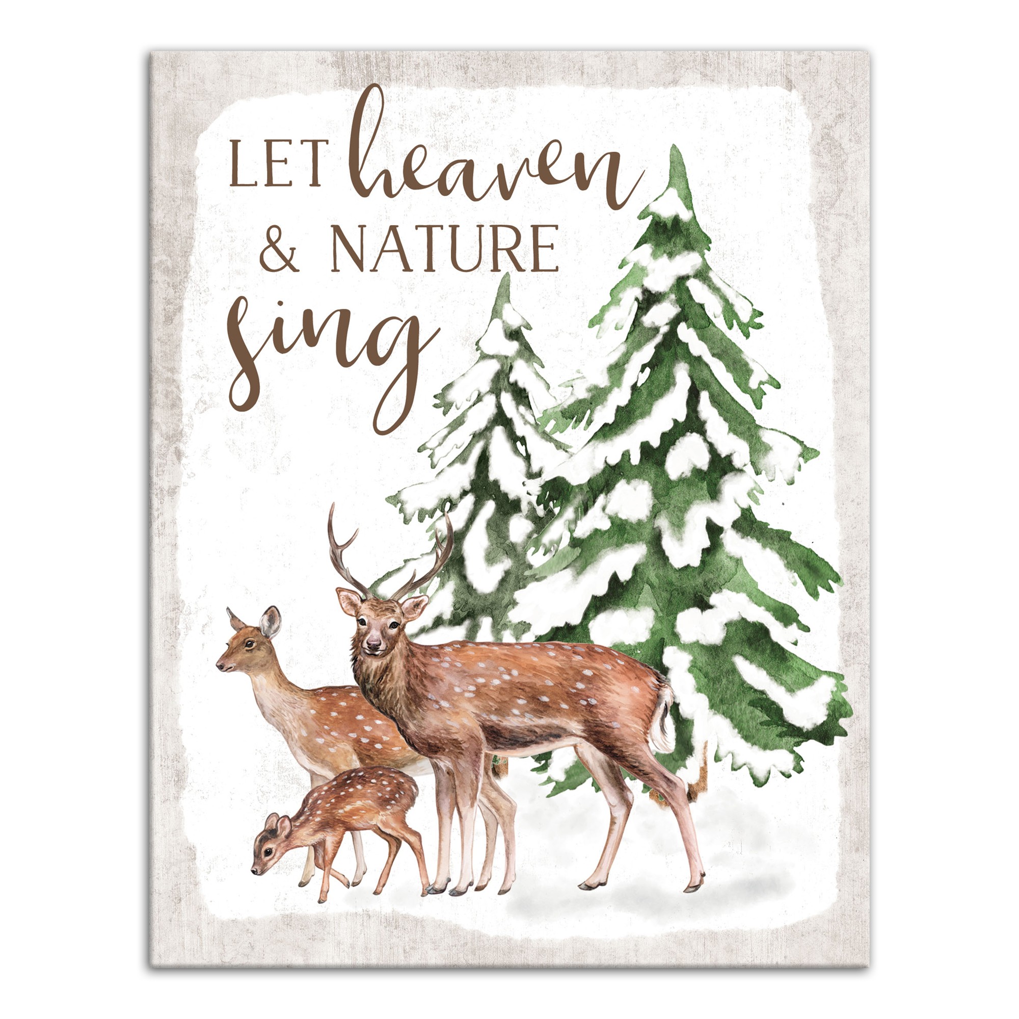 Let Heavens And Nature Sing 11x14 Canvas Wall Art