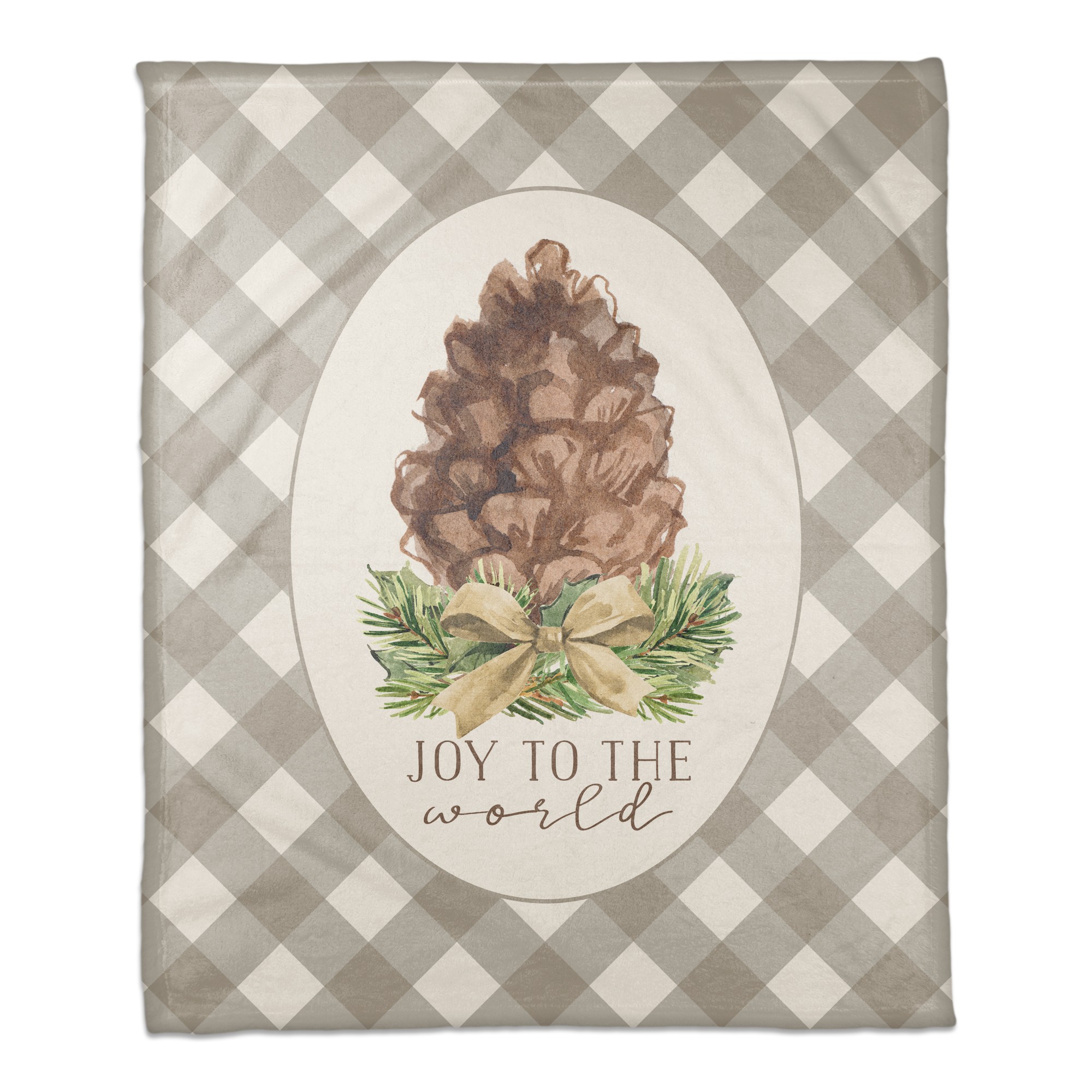 Joy To The World 50x60 Coral Fleece Blanket