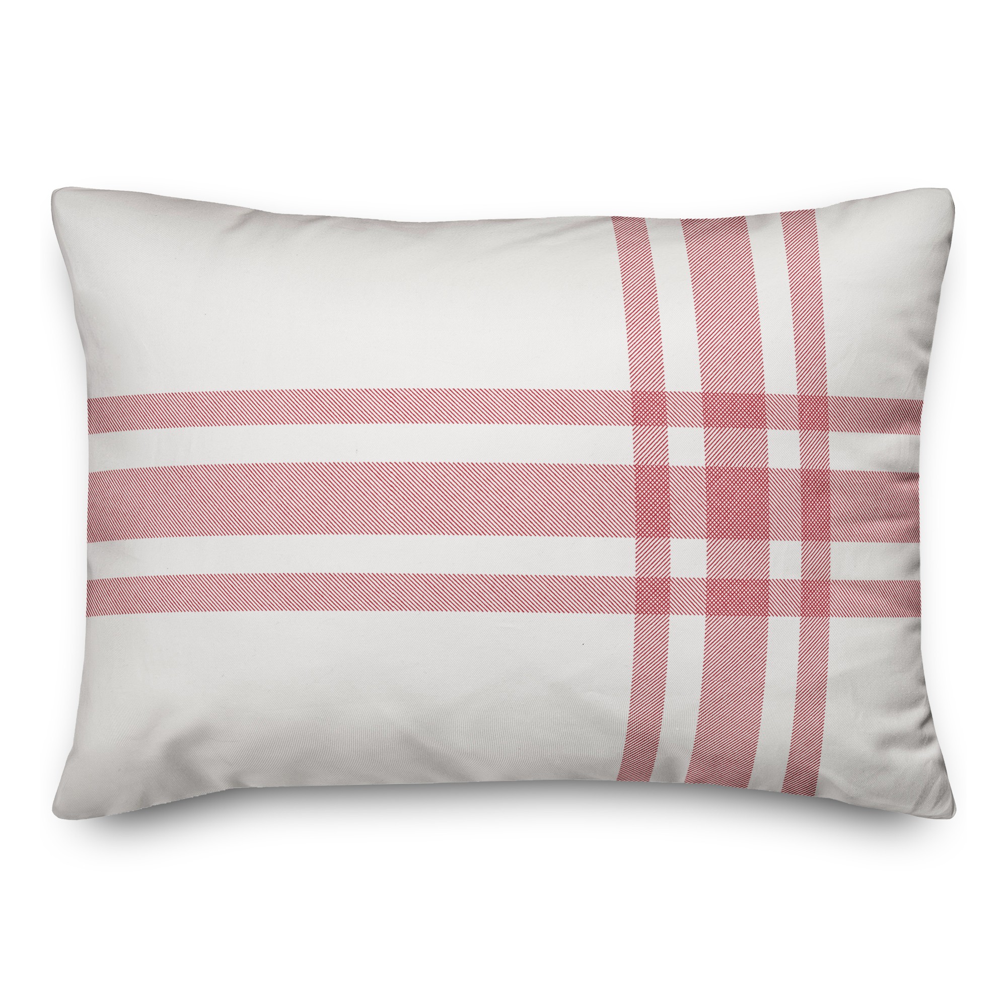 Farmhouse Plaid Pillow