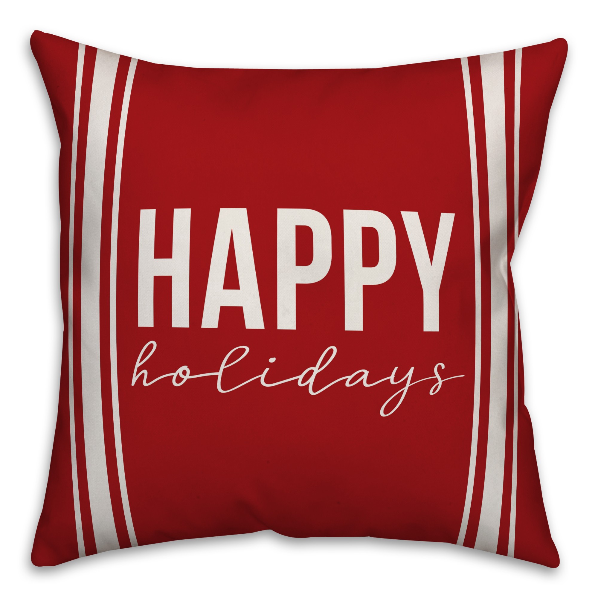 Happy Holidays Pillow