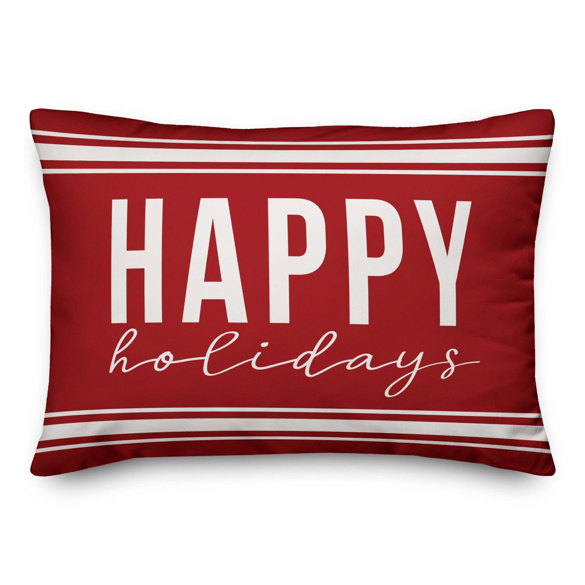 Happy Holidays Pillow