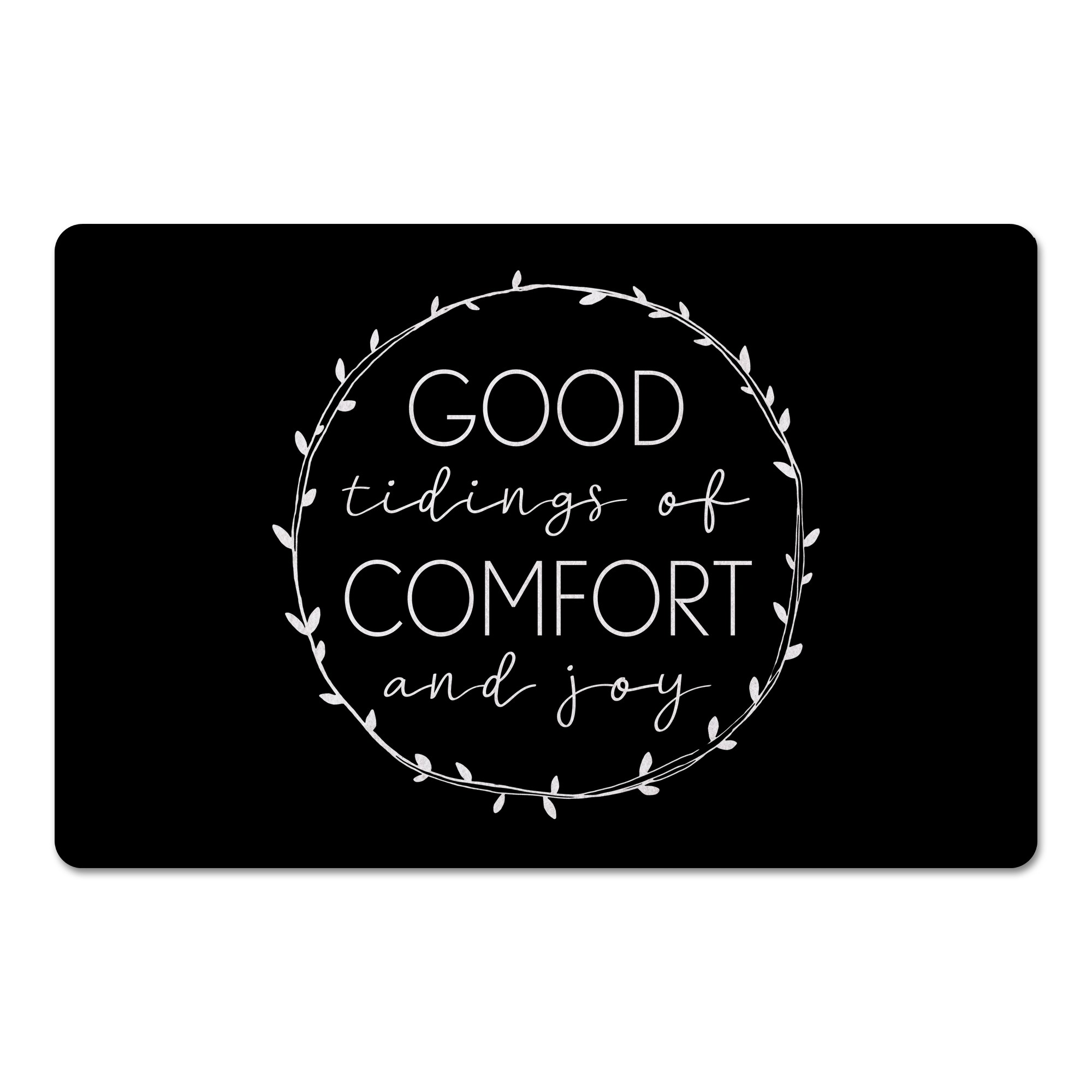 Good Tidings of Comfort and Joy 27x18 Floor Mat