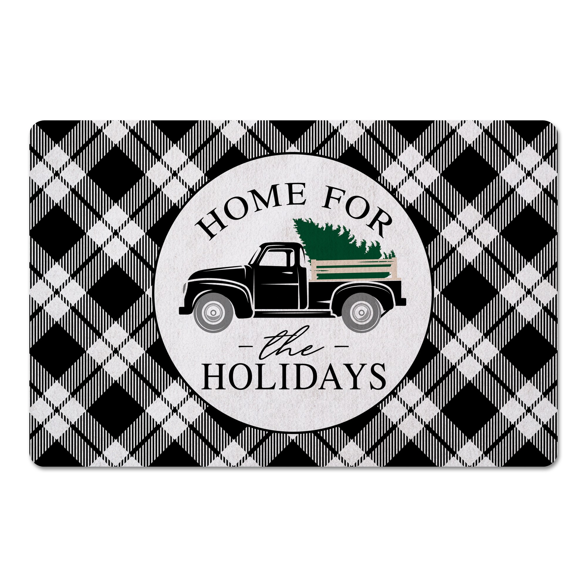 Home for the Holidays 27x18 Floor Mat
