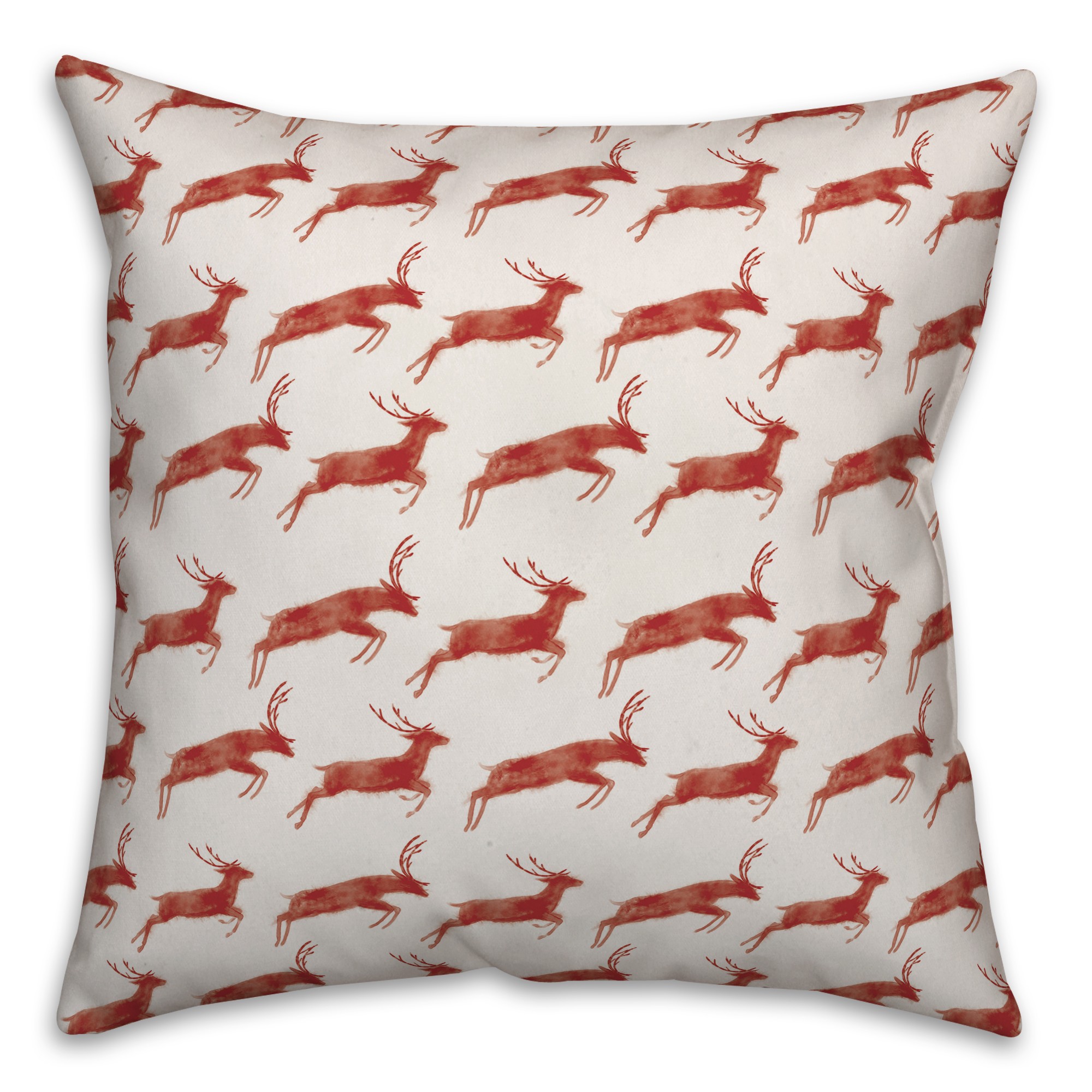 Deer Pattern Pillow