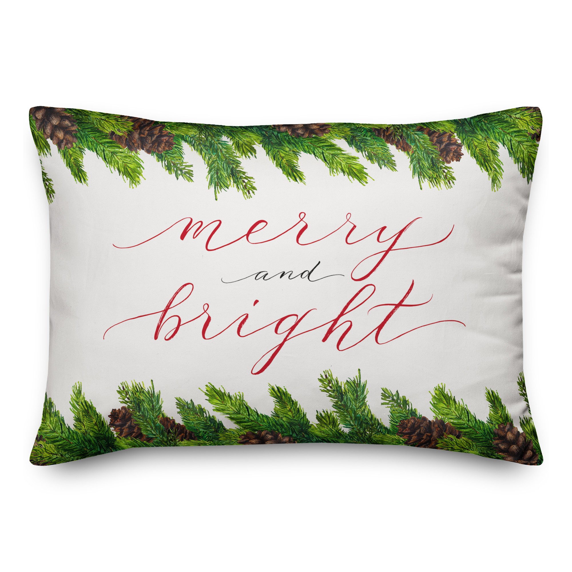 Merry and Bright Pillow