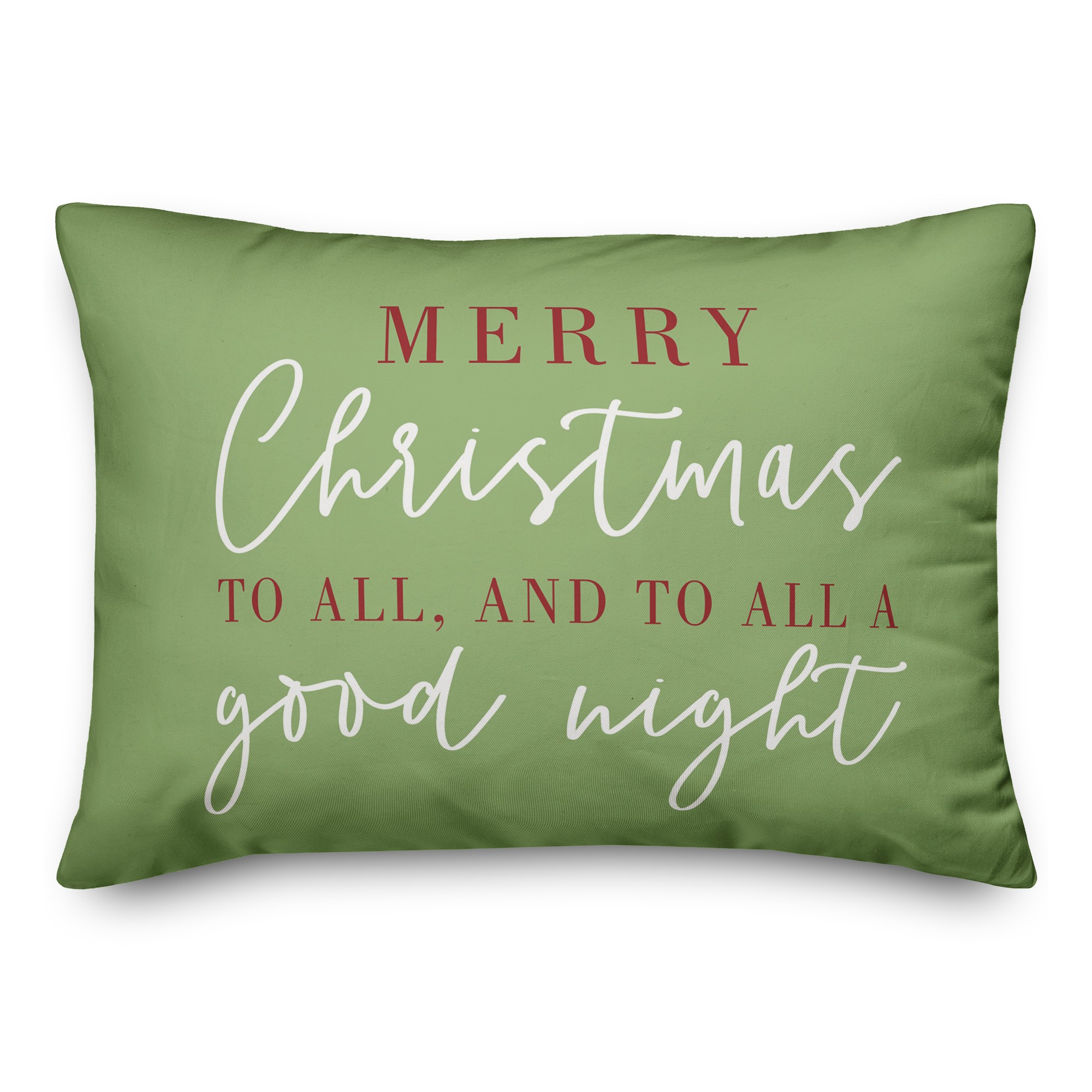 Merry Christmas to all and to all a good night Pillow
