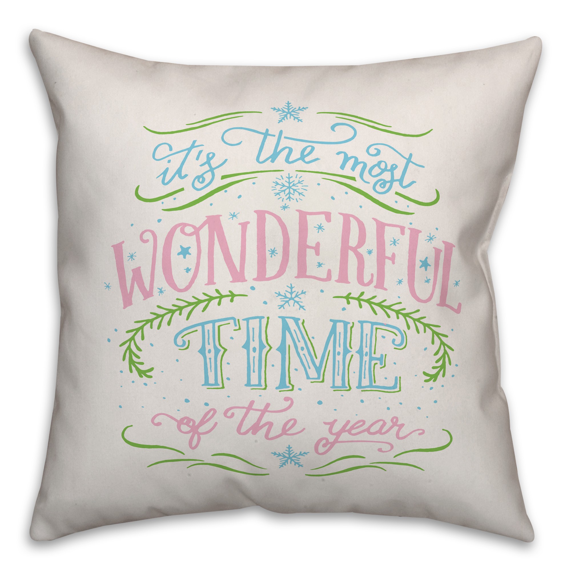 The most wonderful time of the year Pillow