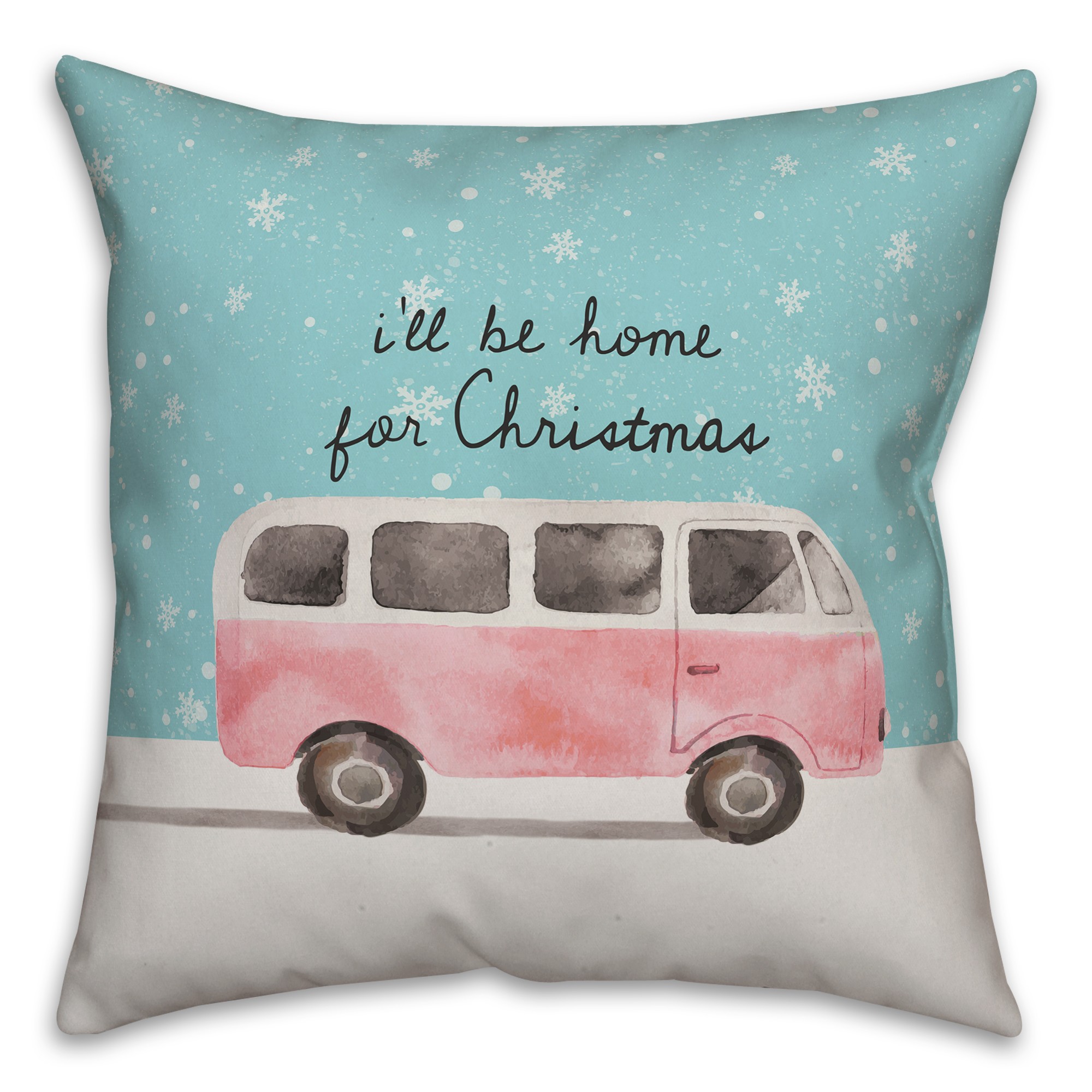 I’ll be home for Christmas Pillow