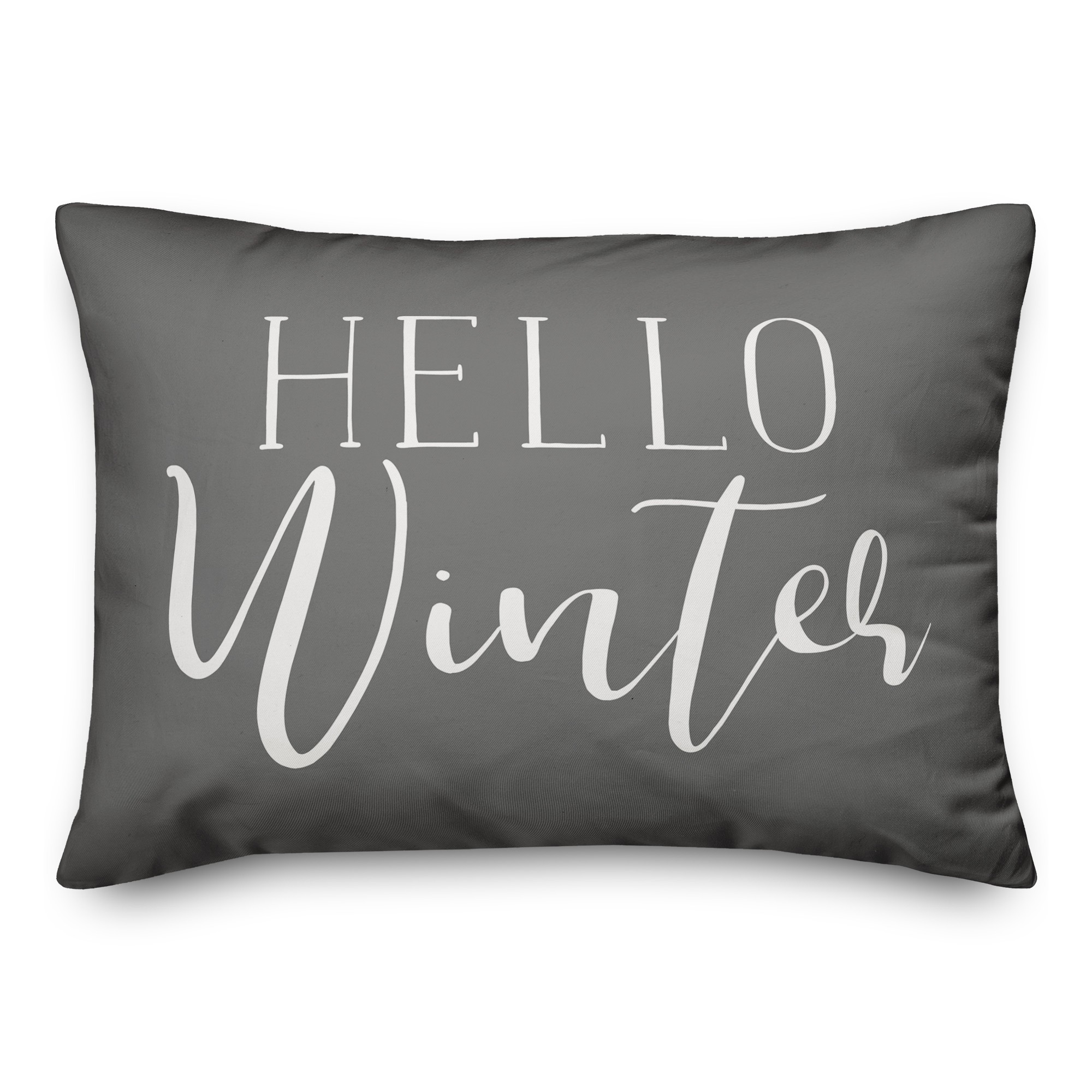 Hello Winter Pillow
