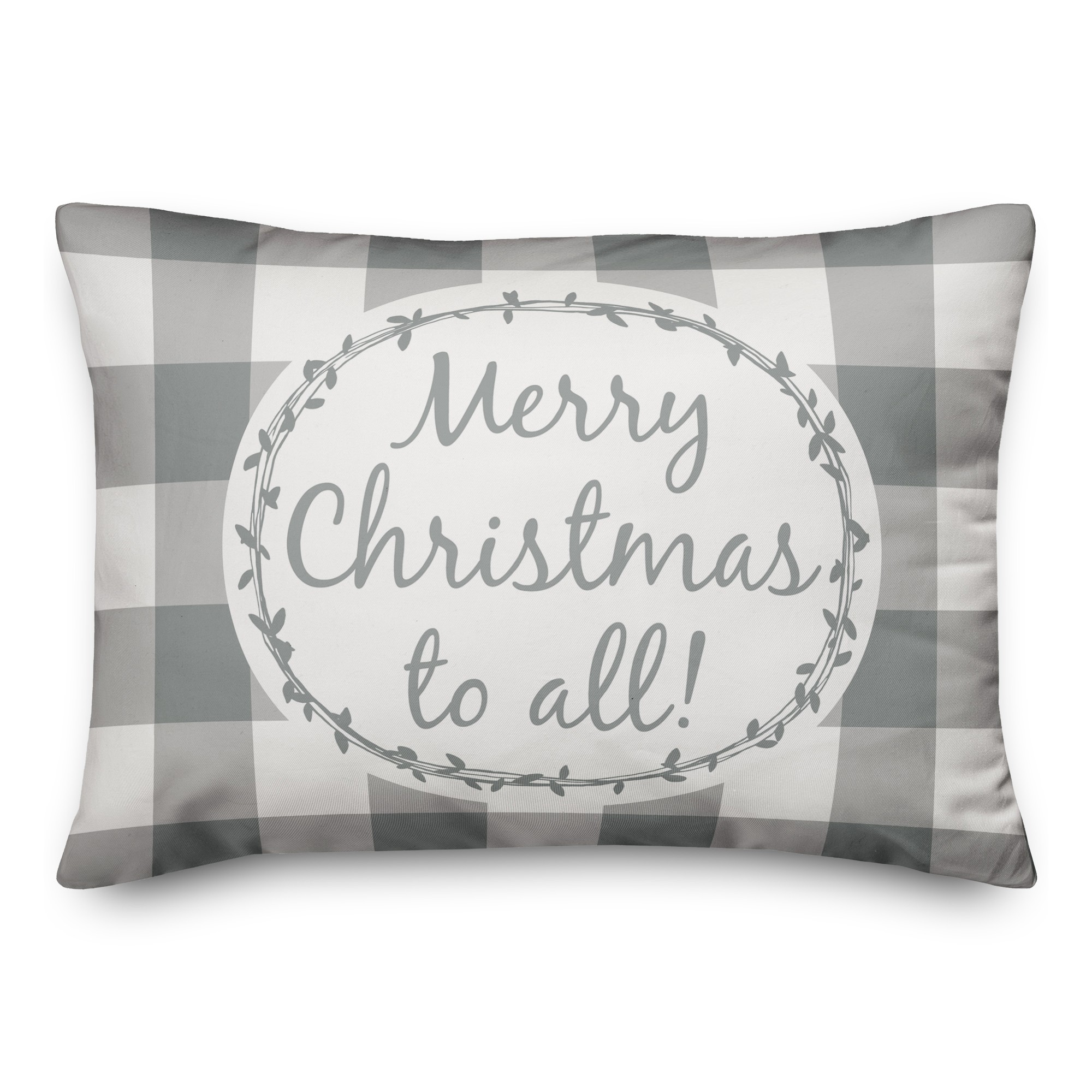 Merry Christmas To All Pillow