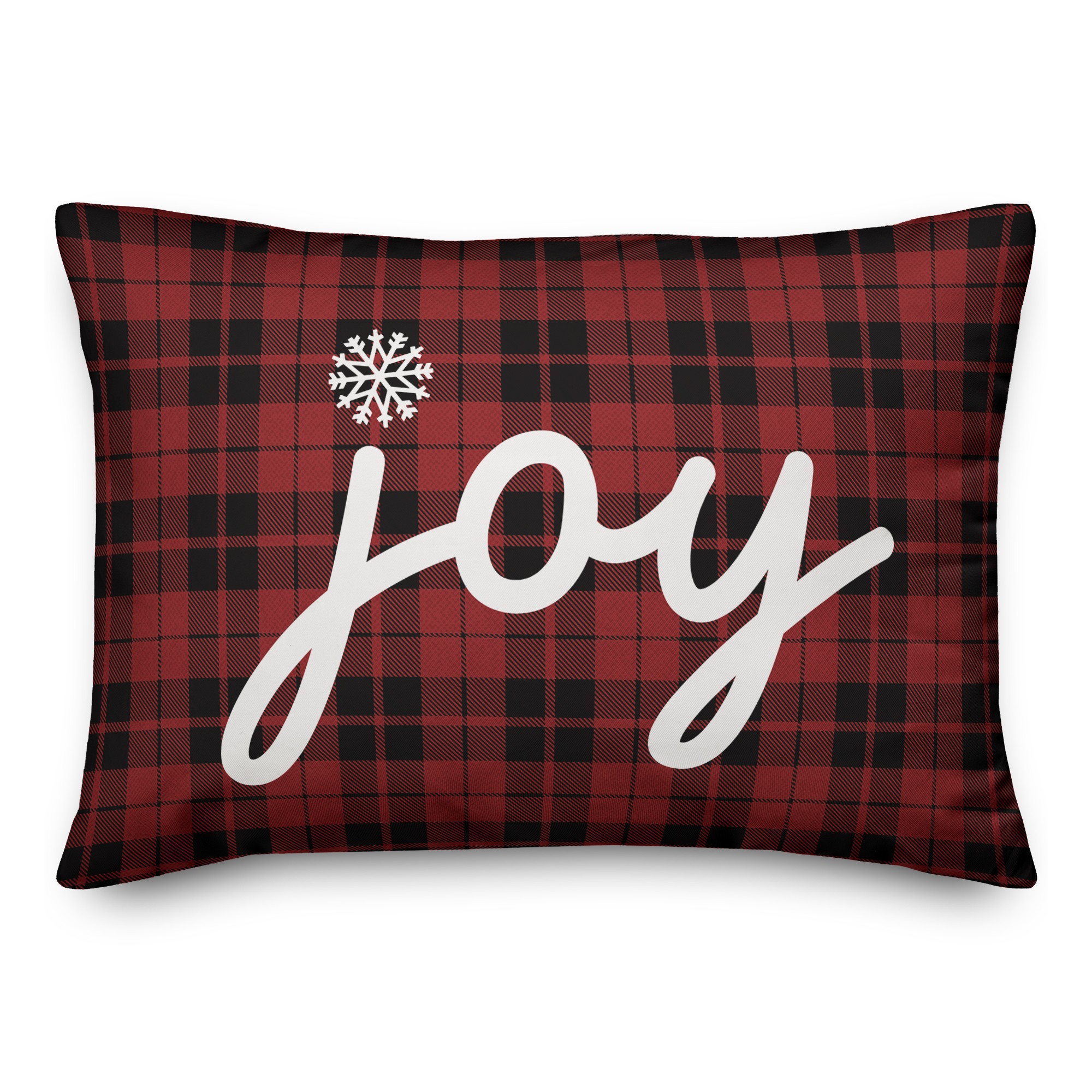 Plaid Joy Pillow