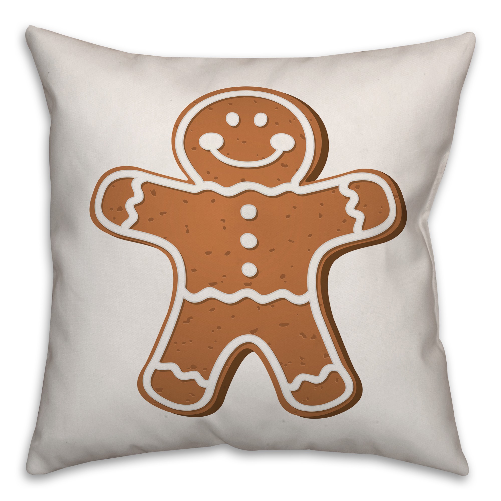 Gingerbread Man Pillow