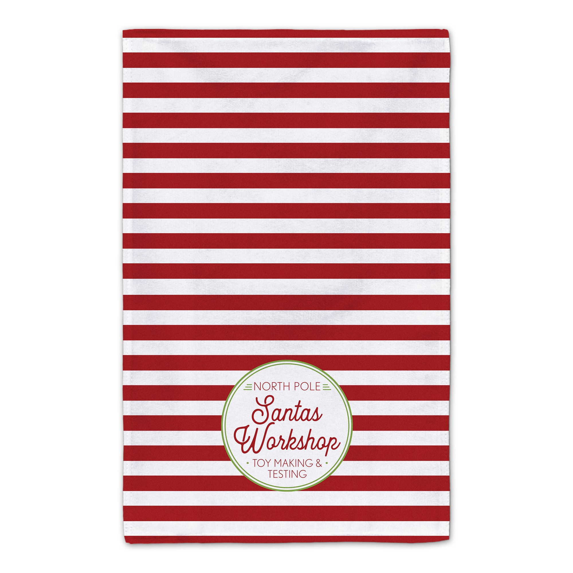 Santas Workshop 16x25 Towel