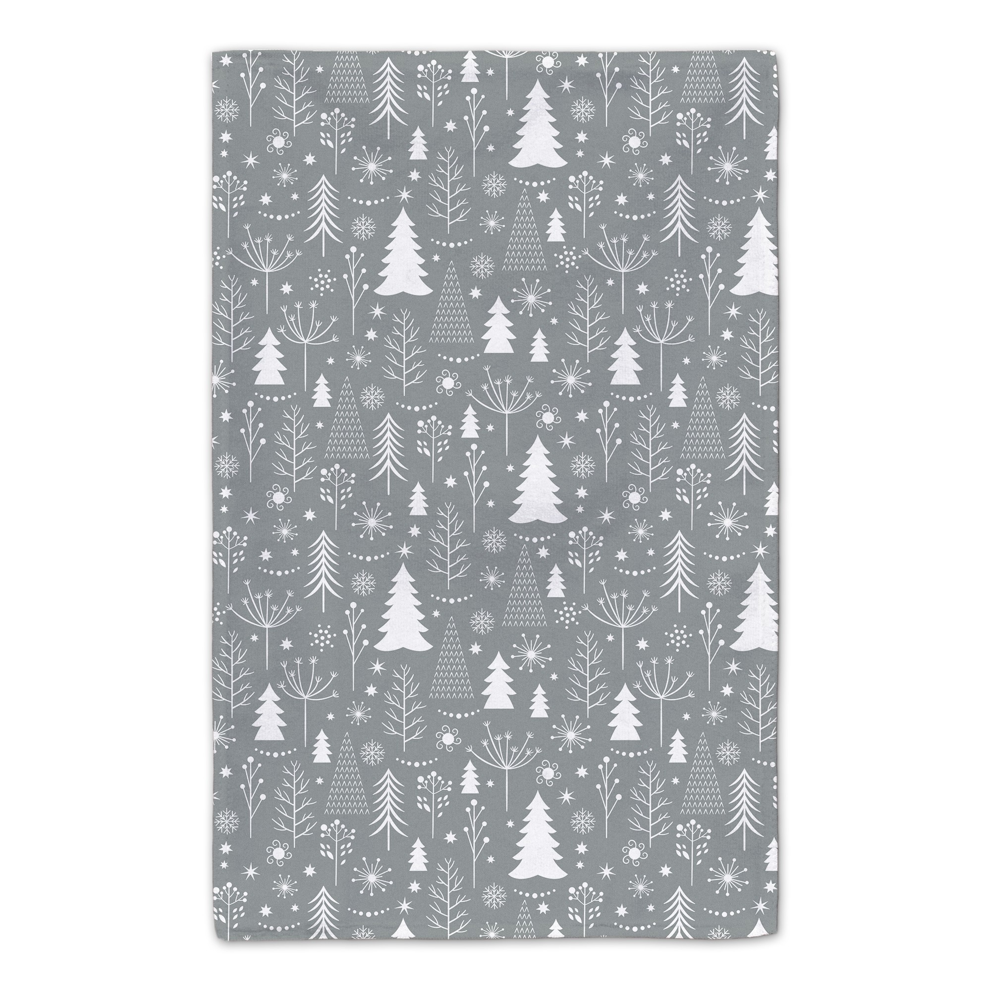 Winter Pattern - Gray 16x25 Towel