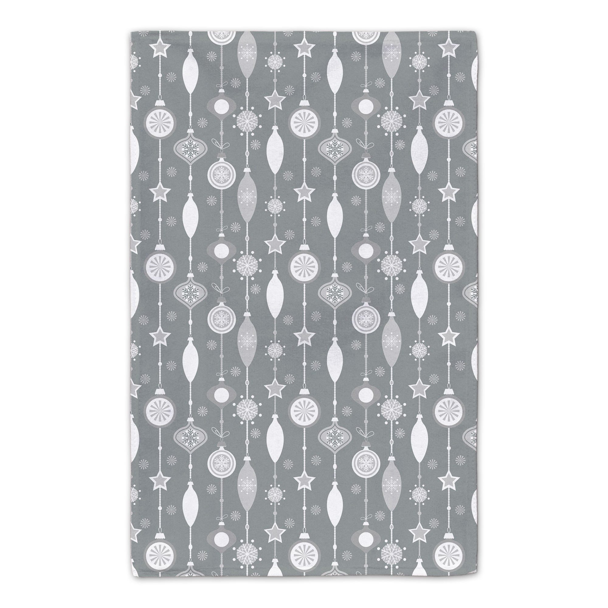 Ornament Pattern - Gray 16x25 Towel