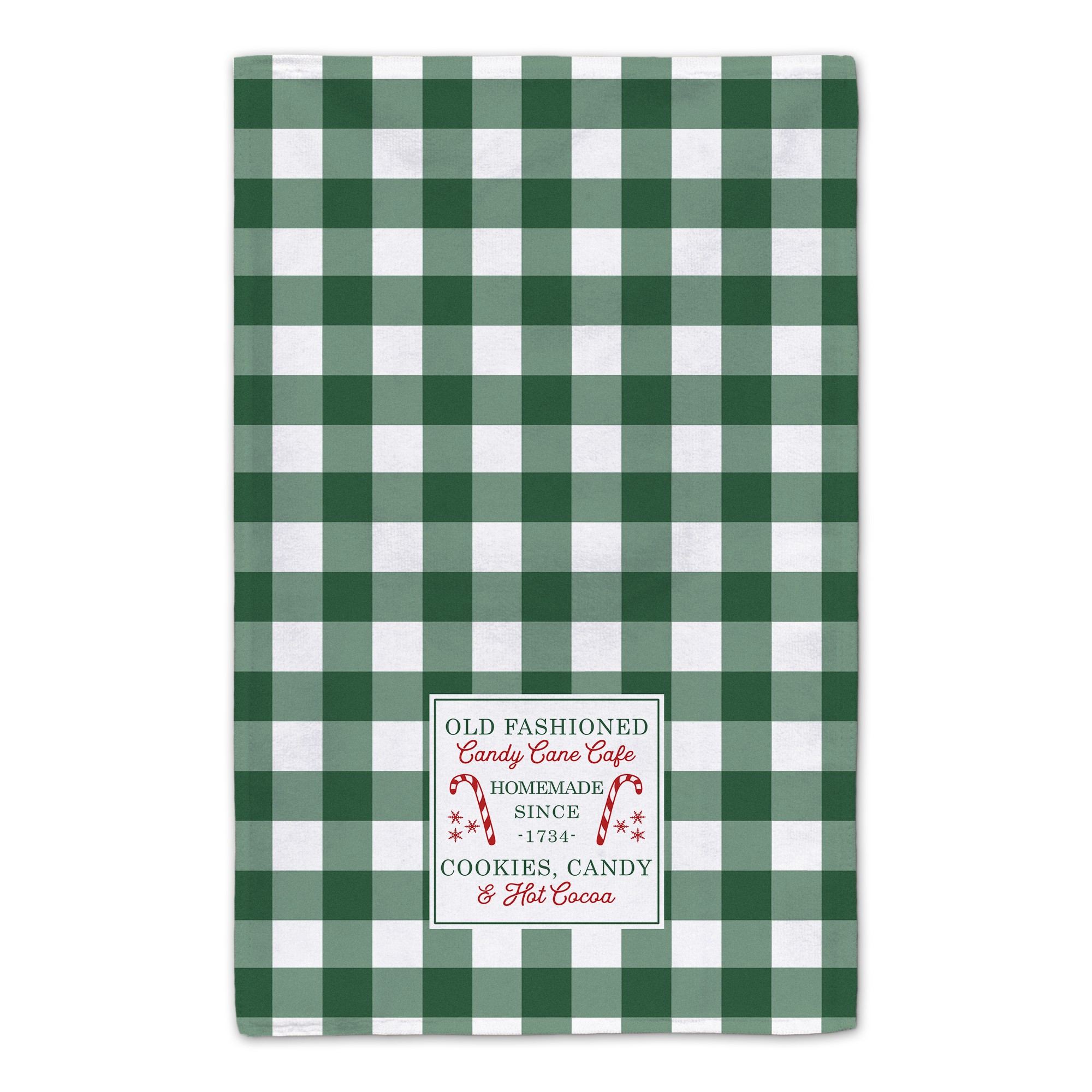 Candy Cane Café 16x25 Towel