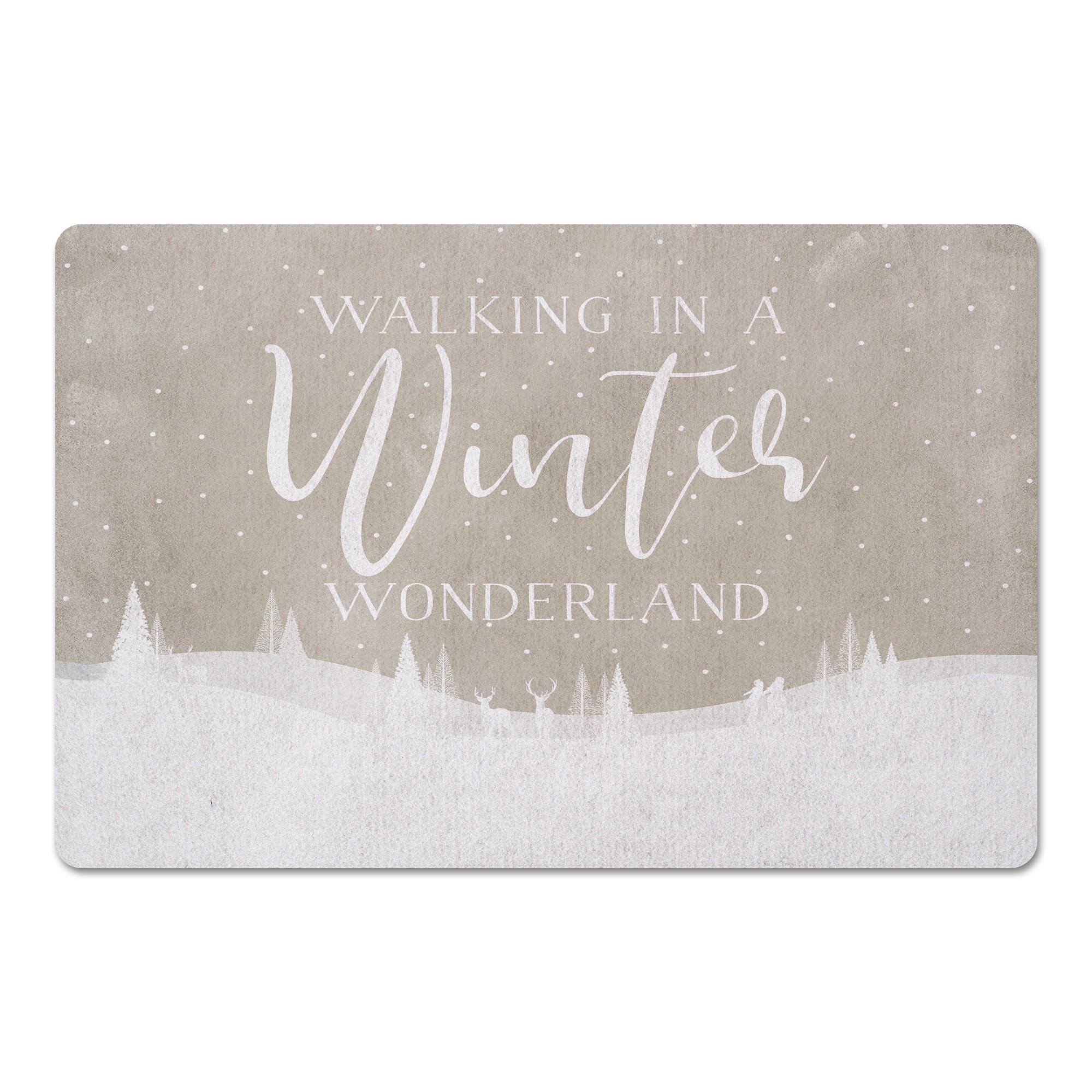 Winter Wonderland 27x18 Floor Mat