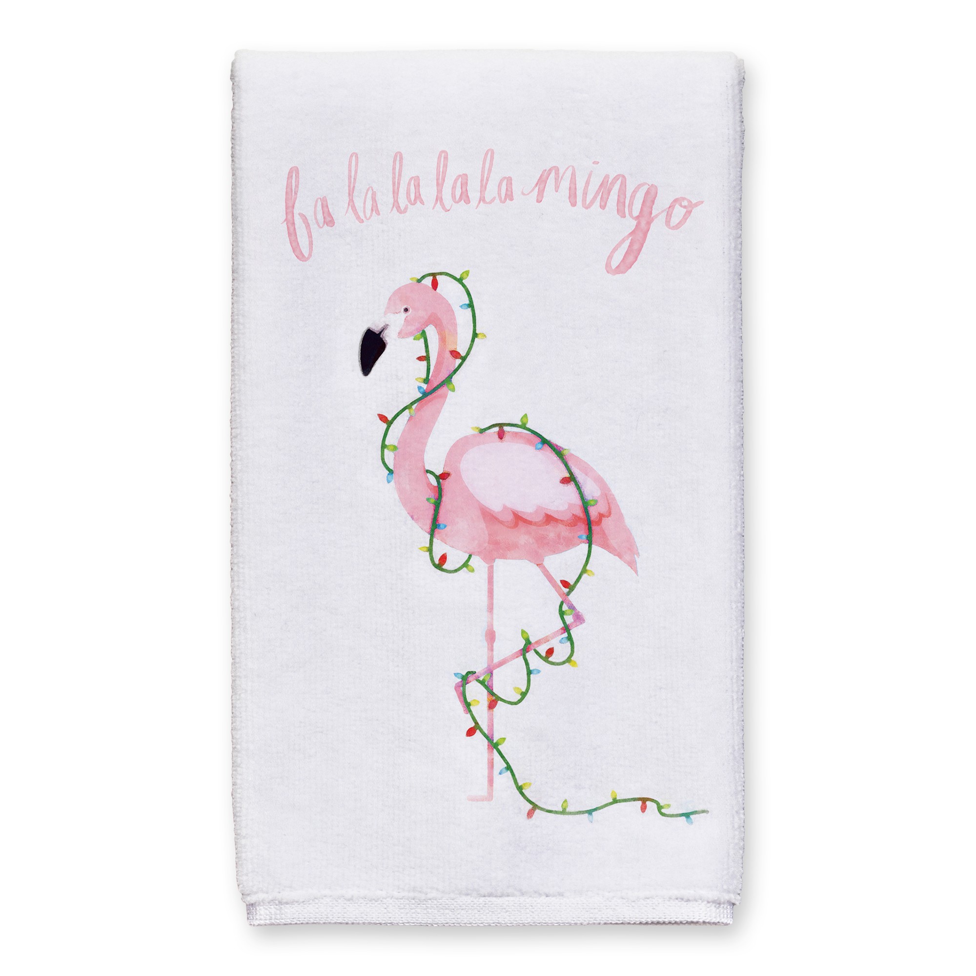 Holiday Flamingo 16x25 Towel