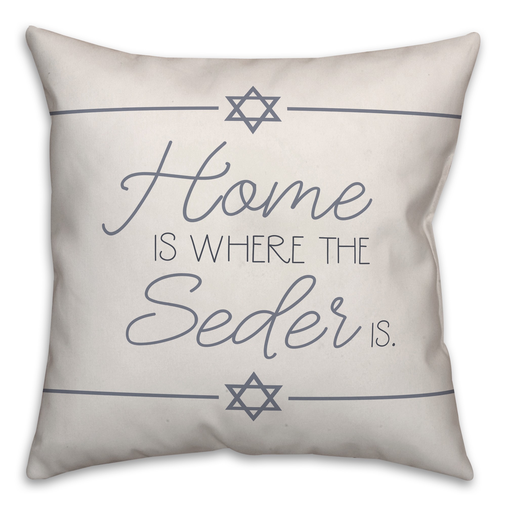 Home is Where the Seder Is Pillow