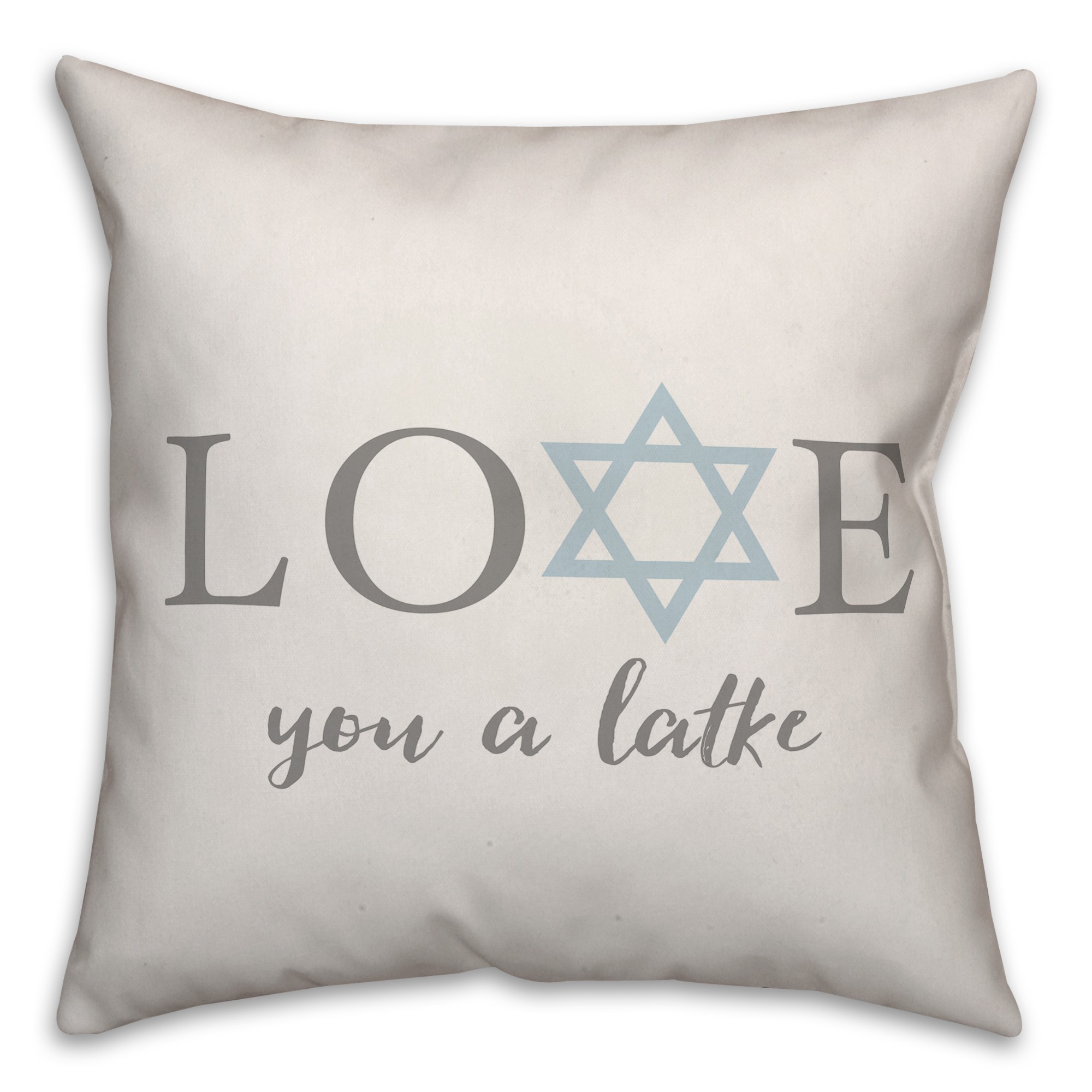 Love you a Latke Pillow