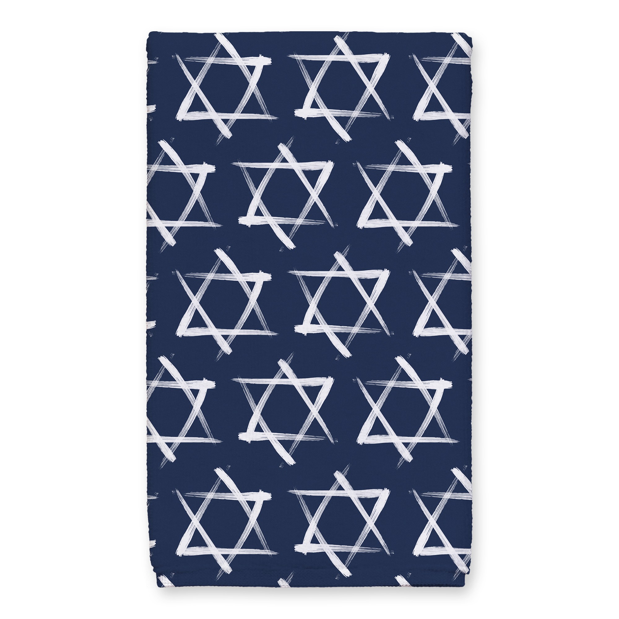 Brush Stroke Star of David 16x25 Towel