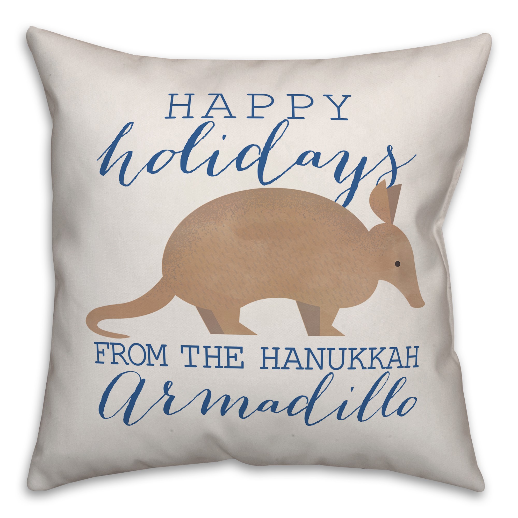 Holiday Armadillo Pillow
