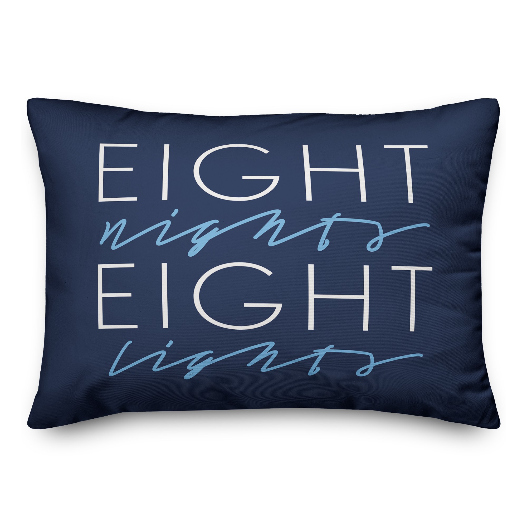 Eight Nights Eight Lights Pillow