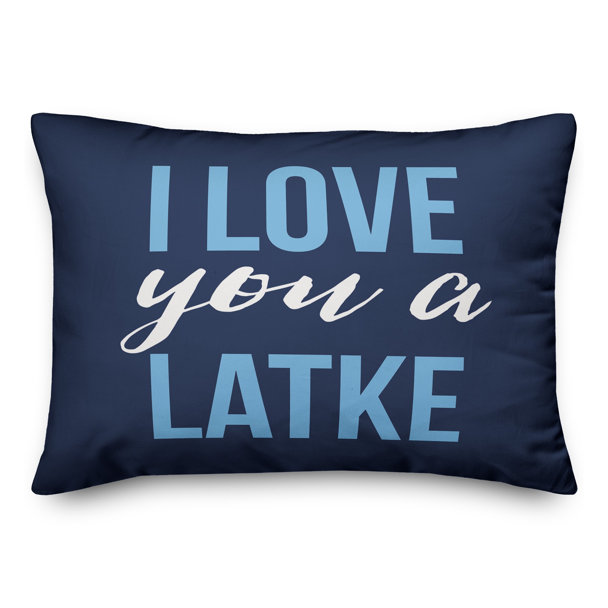 Love you a Latke Pillow