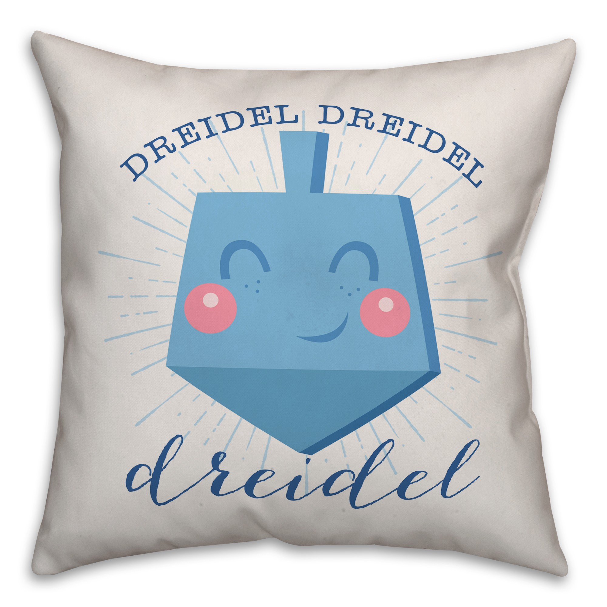 Dreidel Dreidel Dreidel Pillow