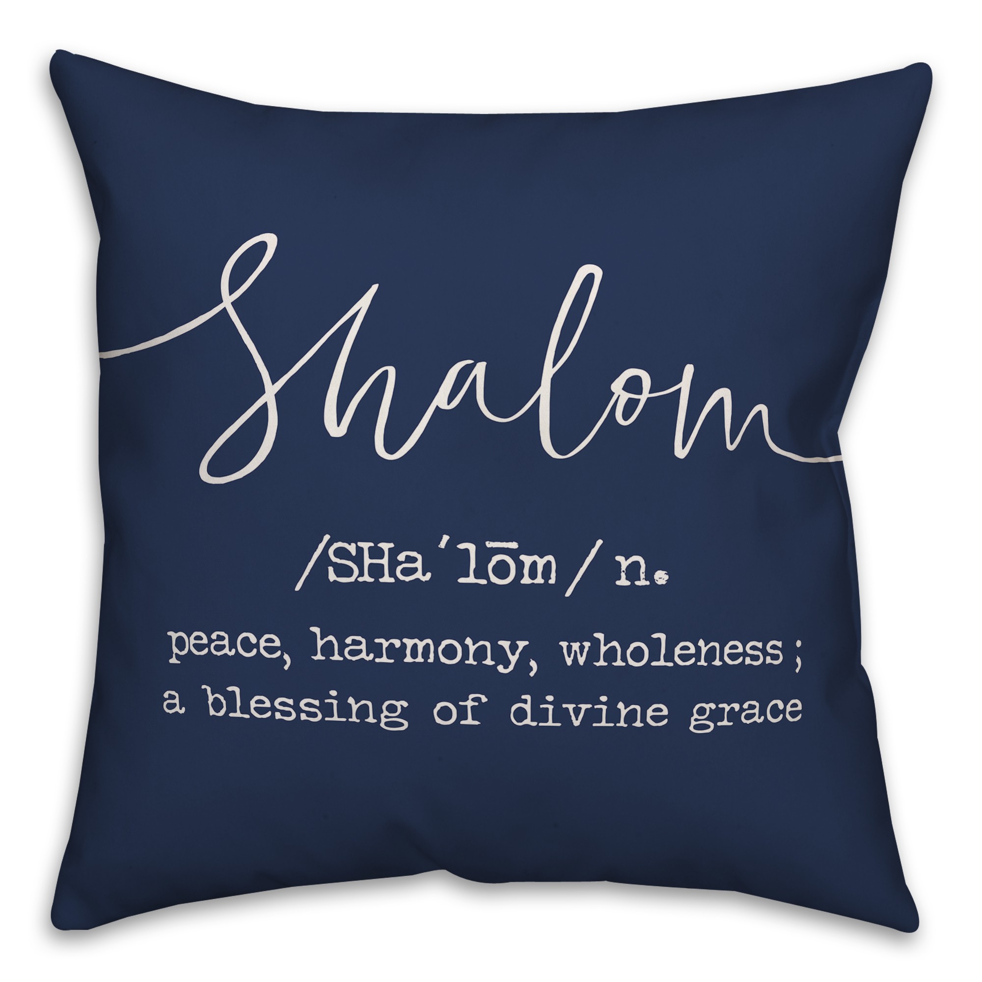 Shalom Definition Pillow