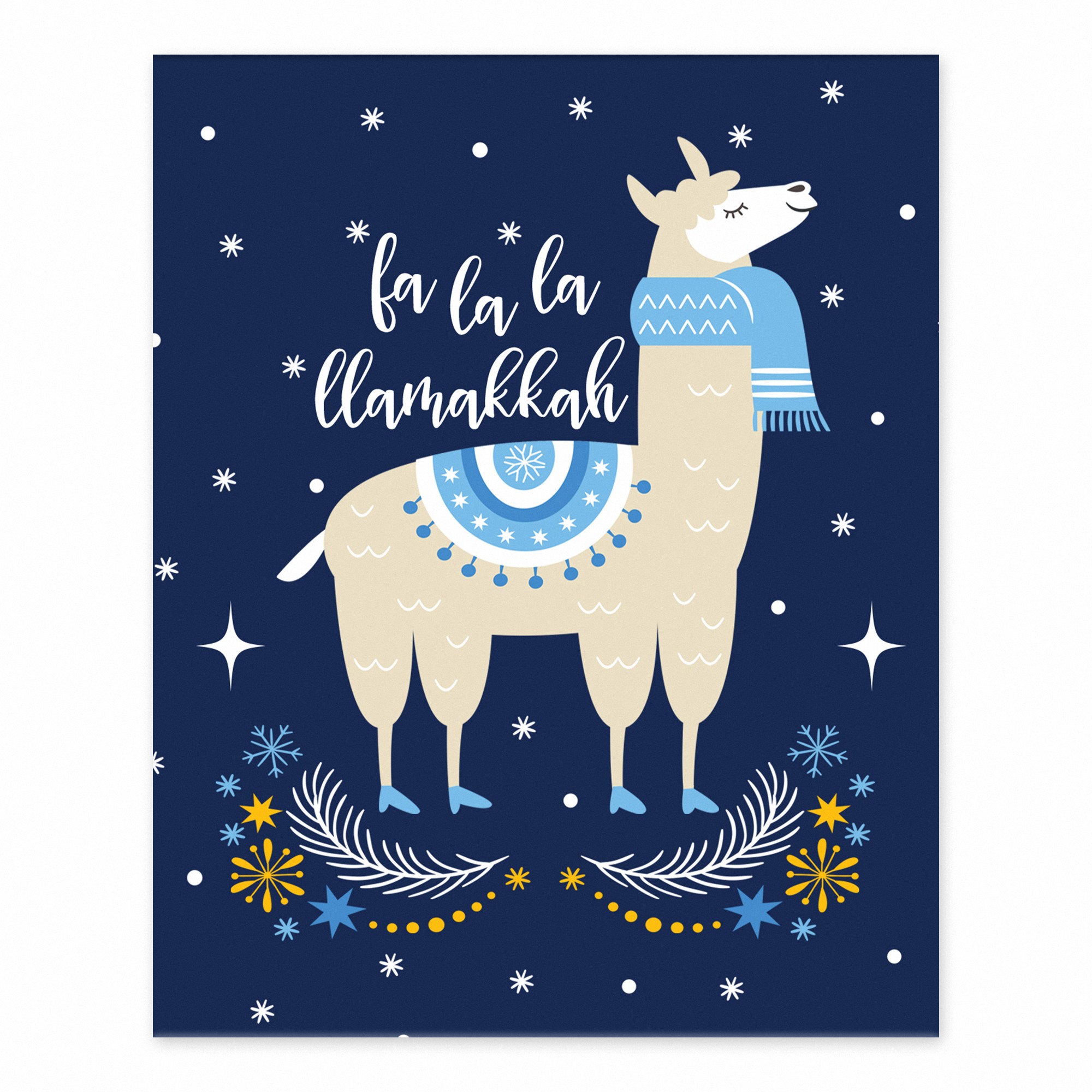 La La Llamakkah 8x10 Tabletop Canvas