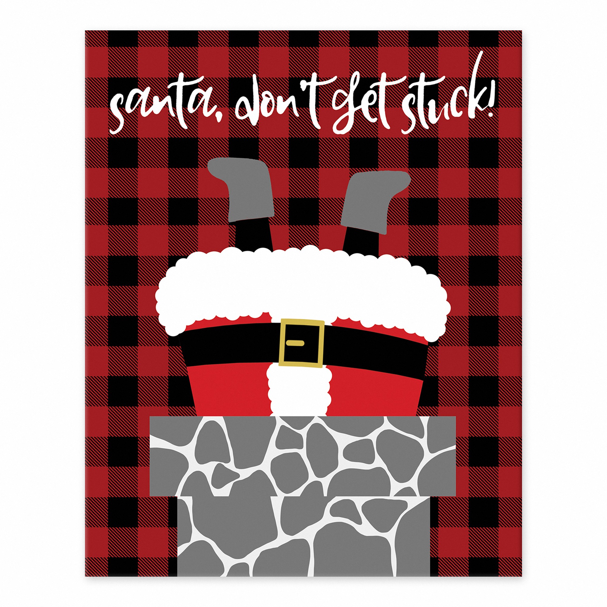 Don't Get Stuck 8x10 Tabletop Canvas