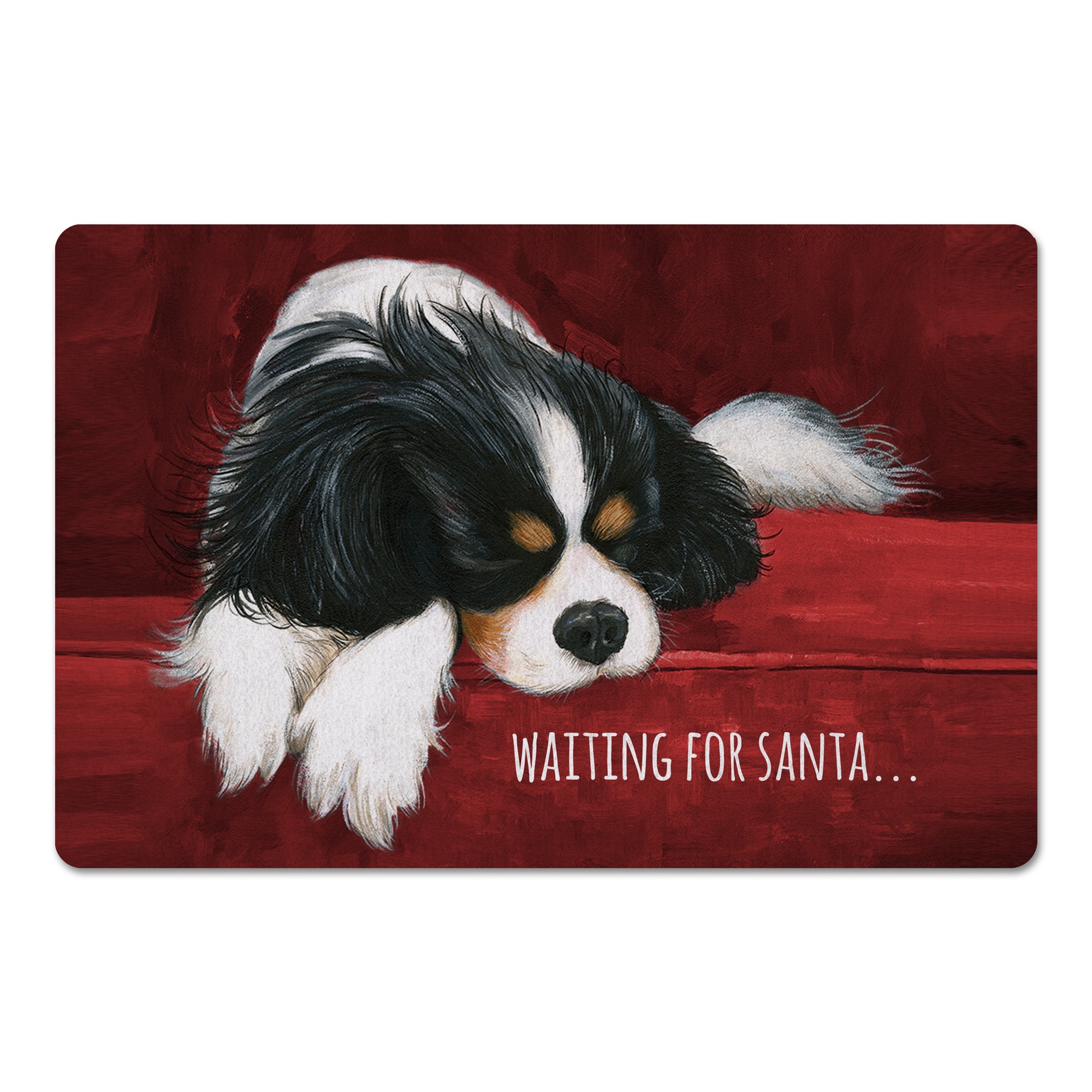Waiting for Santa 27x18 Floor Mat